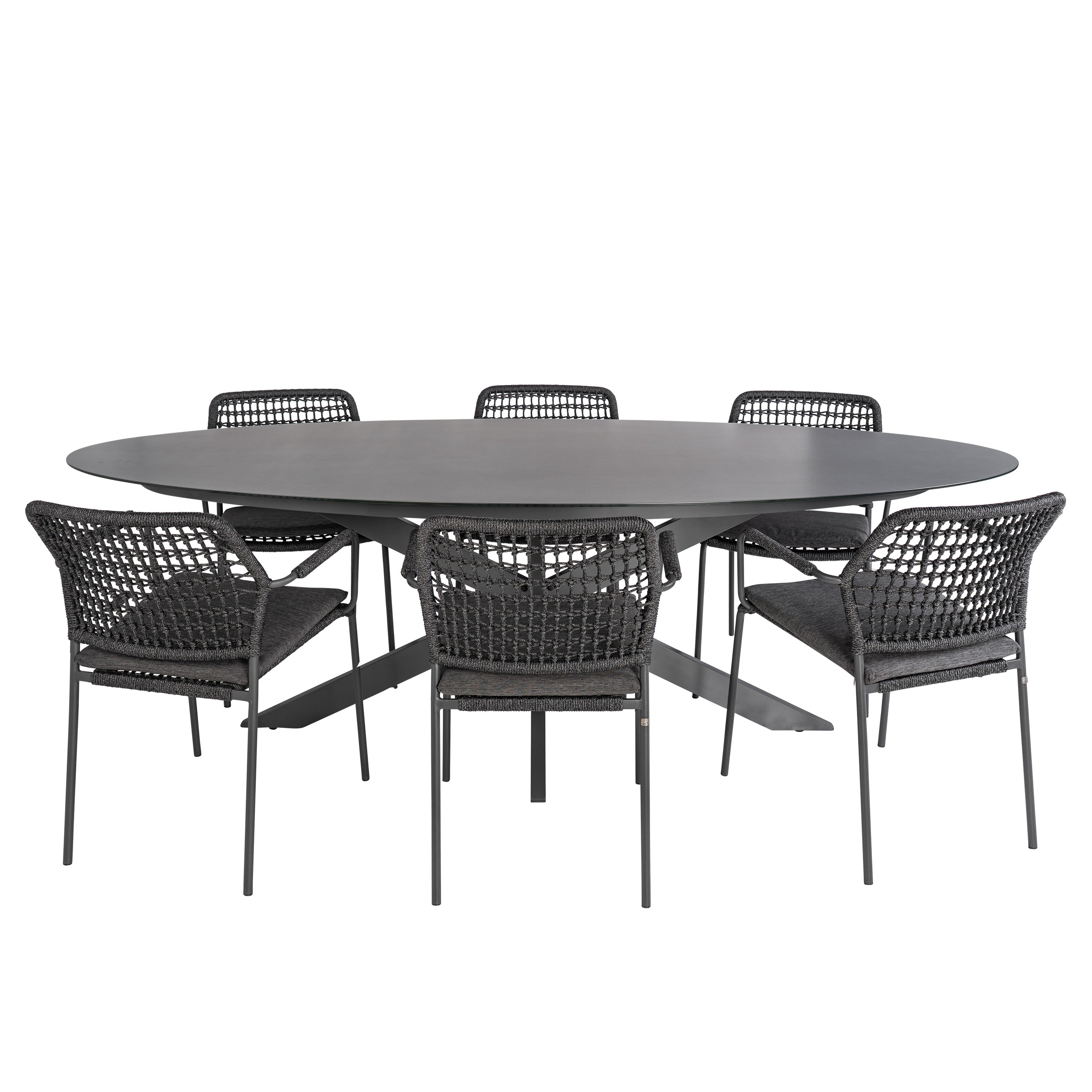  Bardani Varesse 240 X 108 Cm Barista 6 Tuinset Antraciet