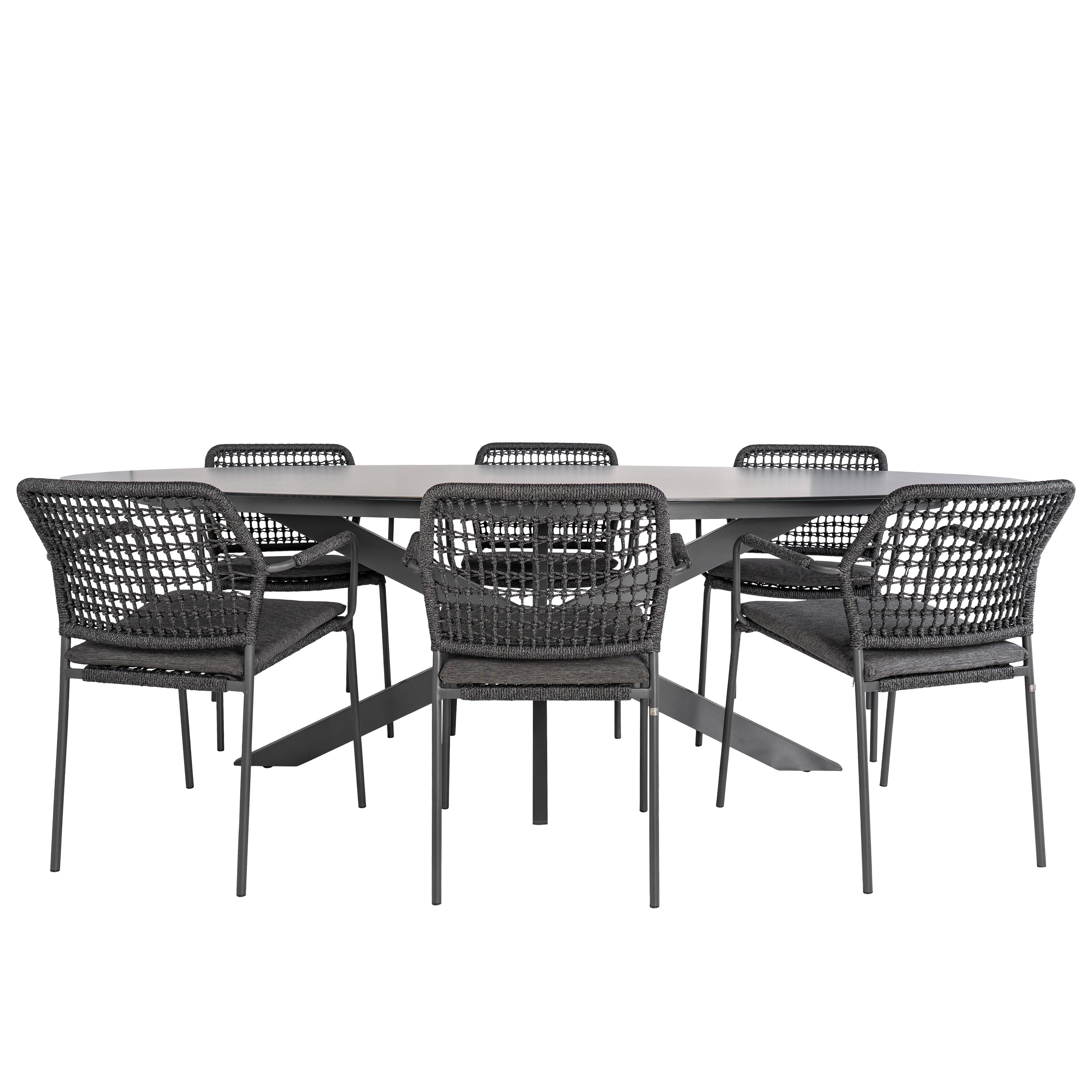  Bardani Varesse 240 X 108 Cm Barista 6 Tuinset Antraciet