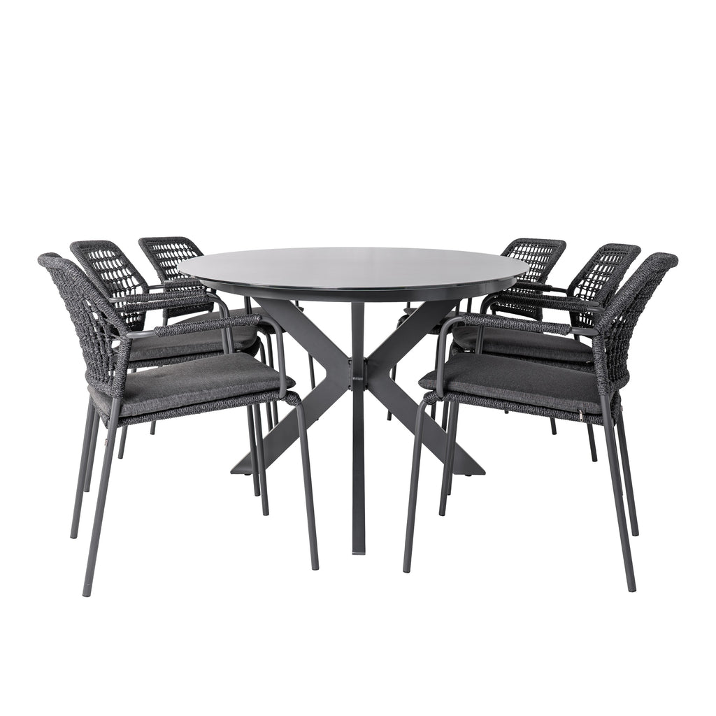  Bardani Varesse 240 X 108 Cm Barista 6 Tuinset Antraciet