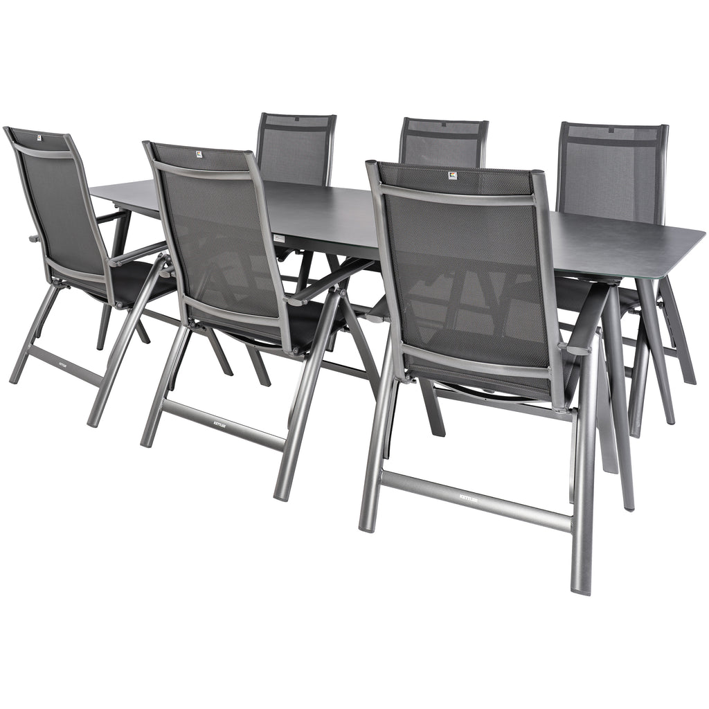  Bardani Rosario Legato Verstelbaar 260 X 105 Cm Tuinset 7-delig