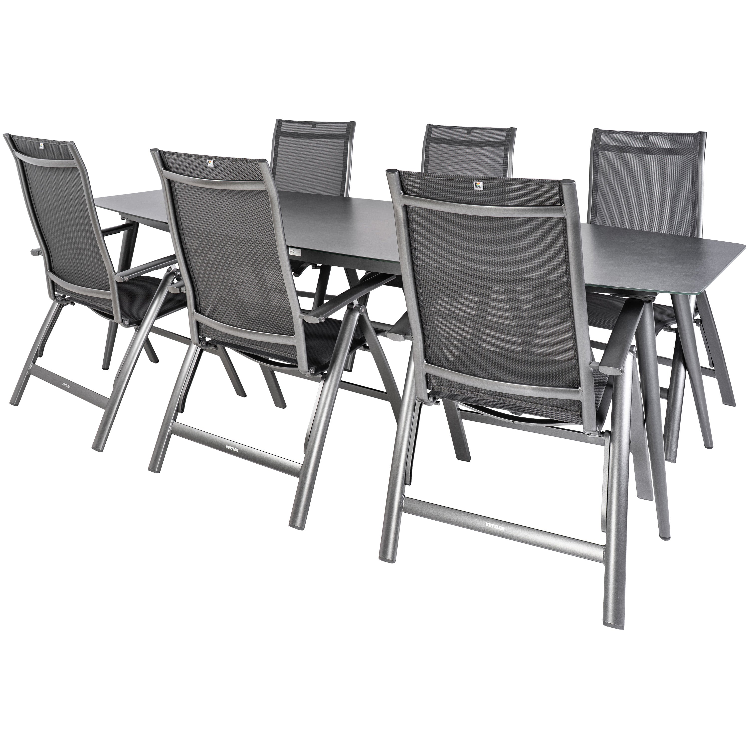  Bardani Rosario Legato Verstelbaar 260 X 105 Cm Tuinset 7-delig