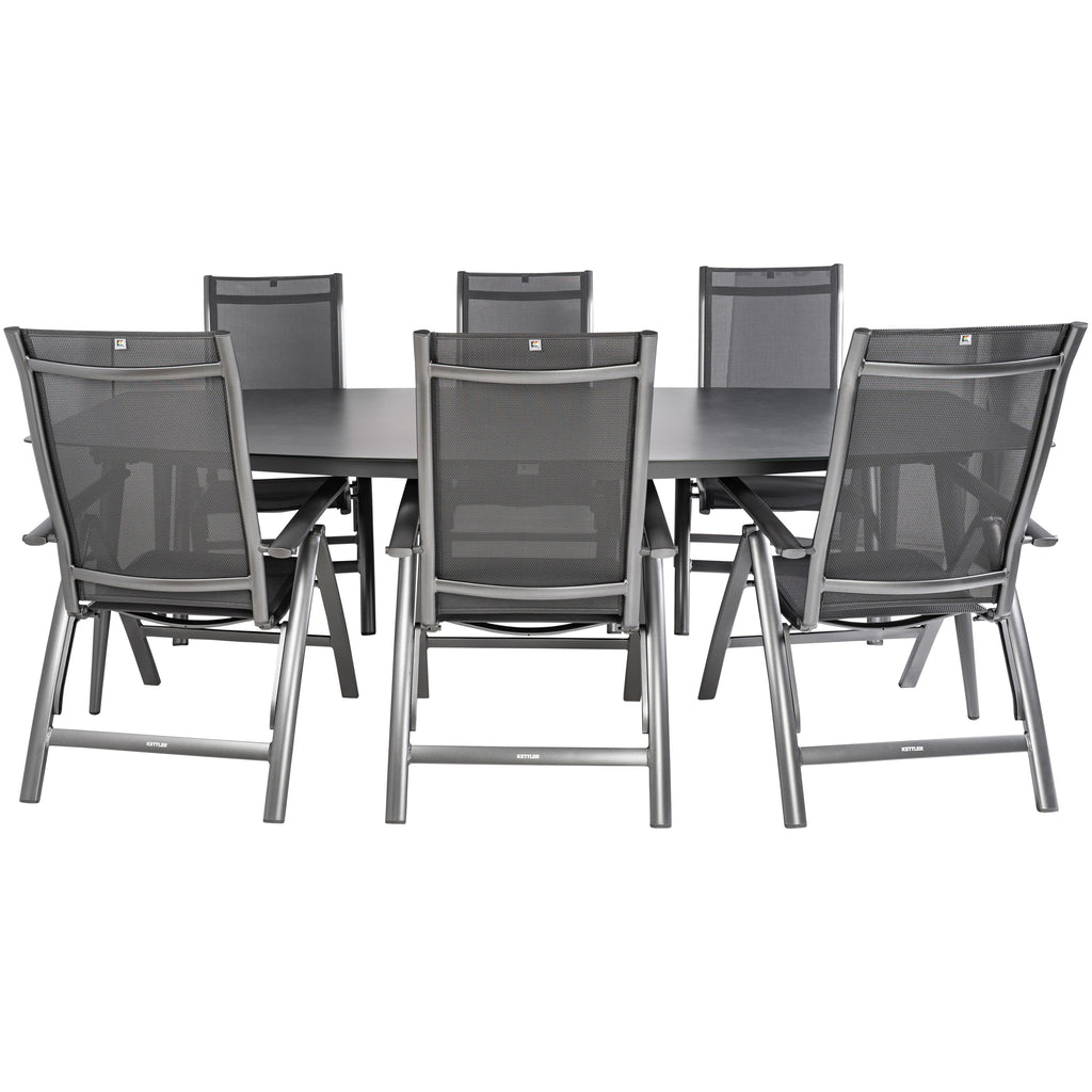  Bardani Rosario Legato Verstelbaar 260 X 105 Cm Tuinset 7-delig