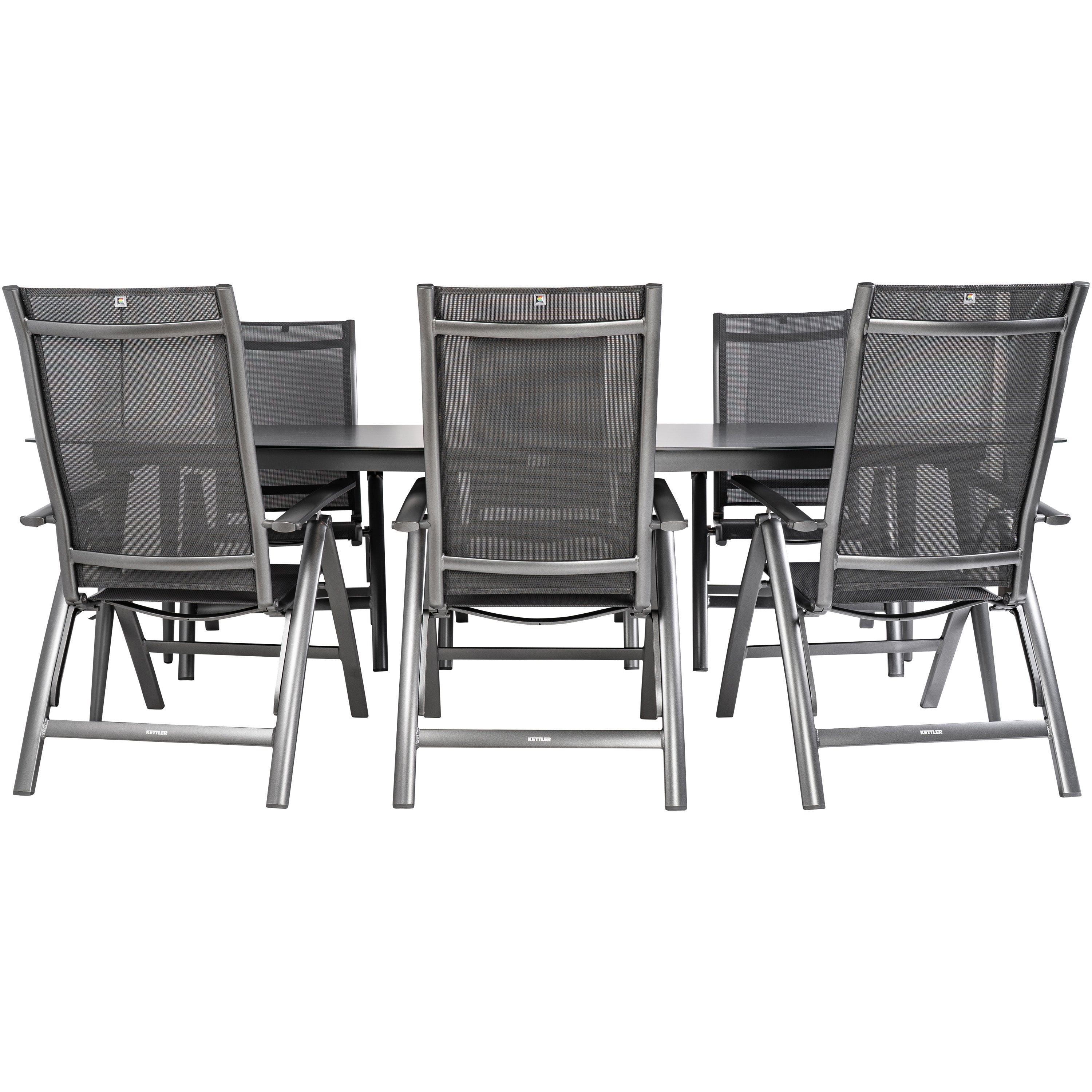  Bardani Rosario Legato Verstelbaar 260 X 105 Cm Tuinset 7-delig