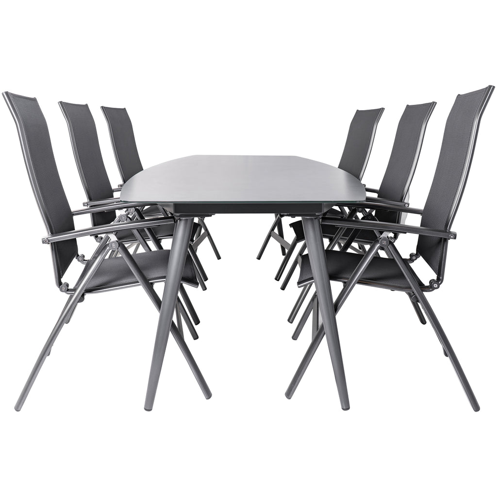  Bardani Rosario Legato Verstelbaar 260 X 105 Cm Tuinset 7-delig