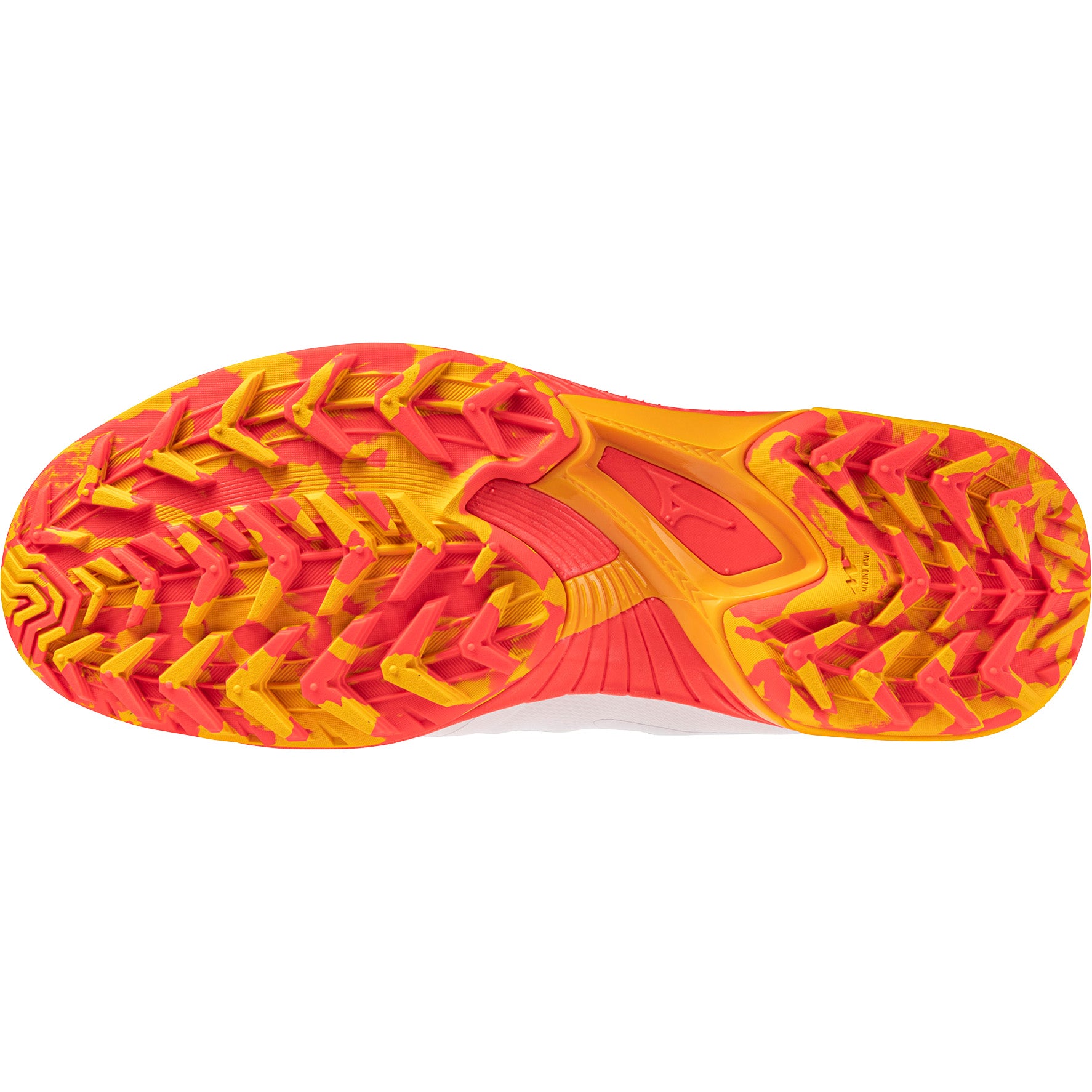  Mizuno Wave Panthera 2 Hockeyschoenen Heren White Fiery Coral 2 Citrus