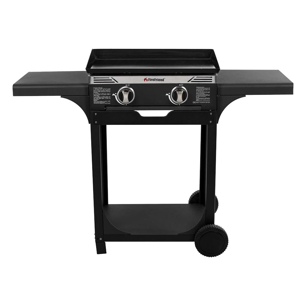  Firefriend Buitenkeuken Op Wieltjes Black