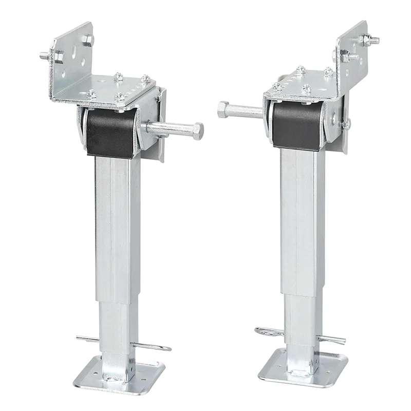  ProPlus Camper Uitdraaisteunen 29 - 46 Cm Grey Per 2 Stuks