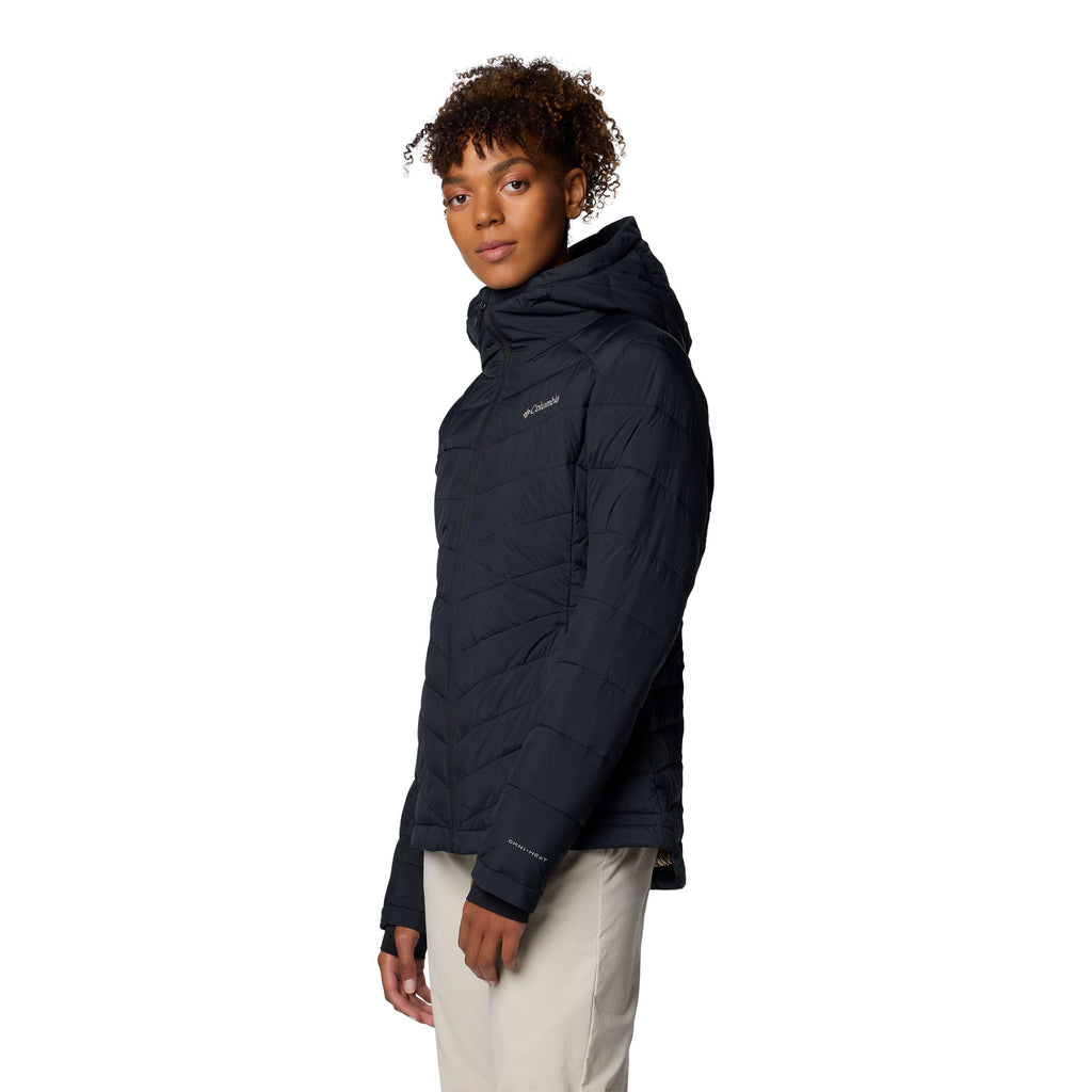  Columbia Joy Peak II Hooded Outdoor Jack Dames Black