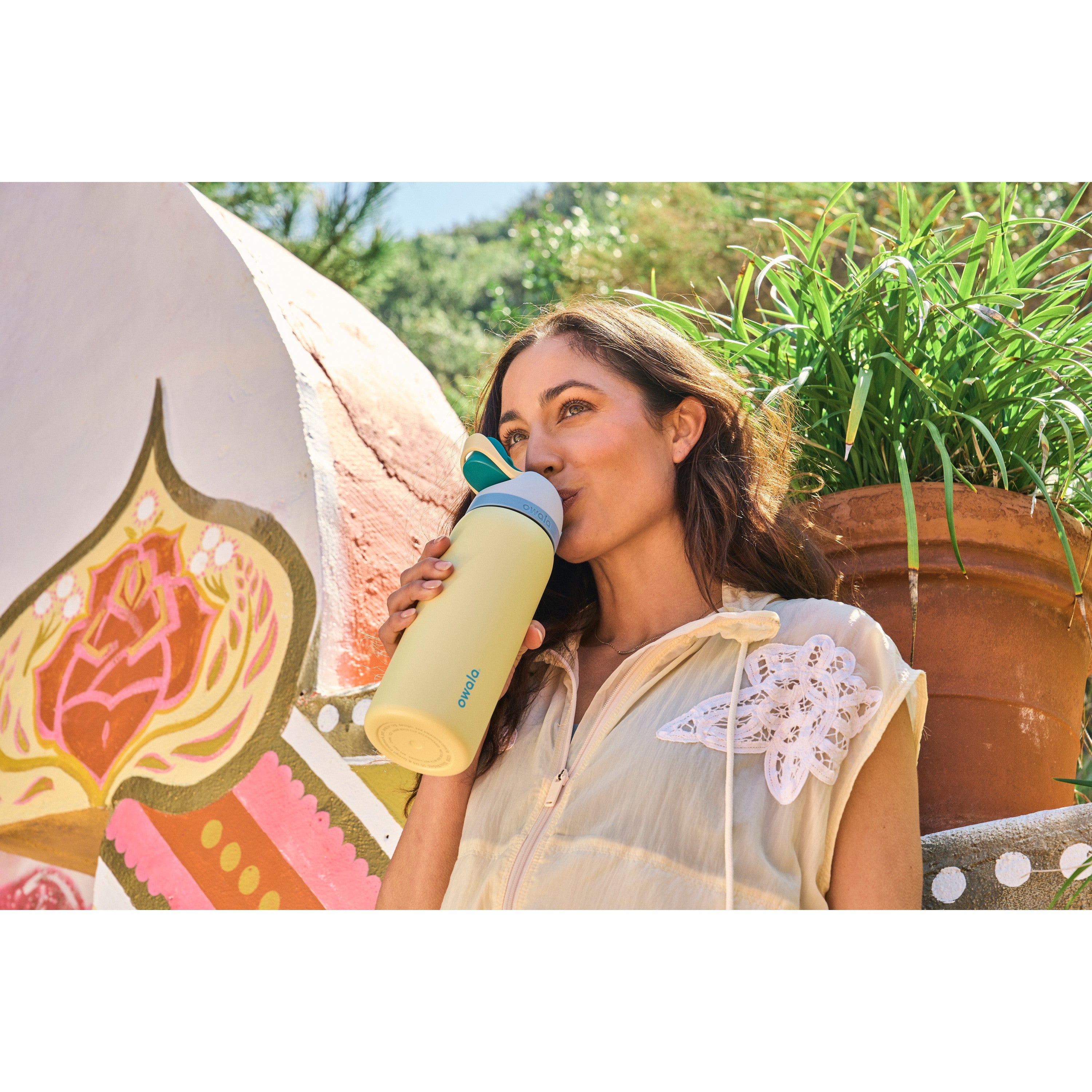  Owala FreeSip Drinkfles 945 Ml Sunny Daze