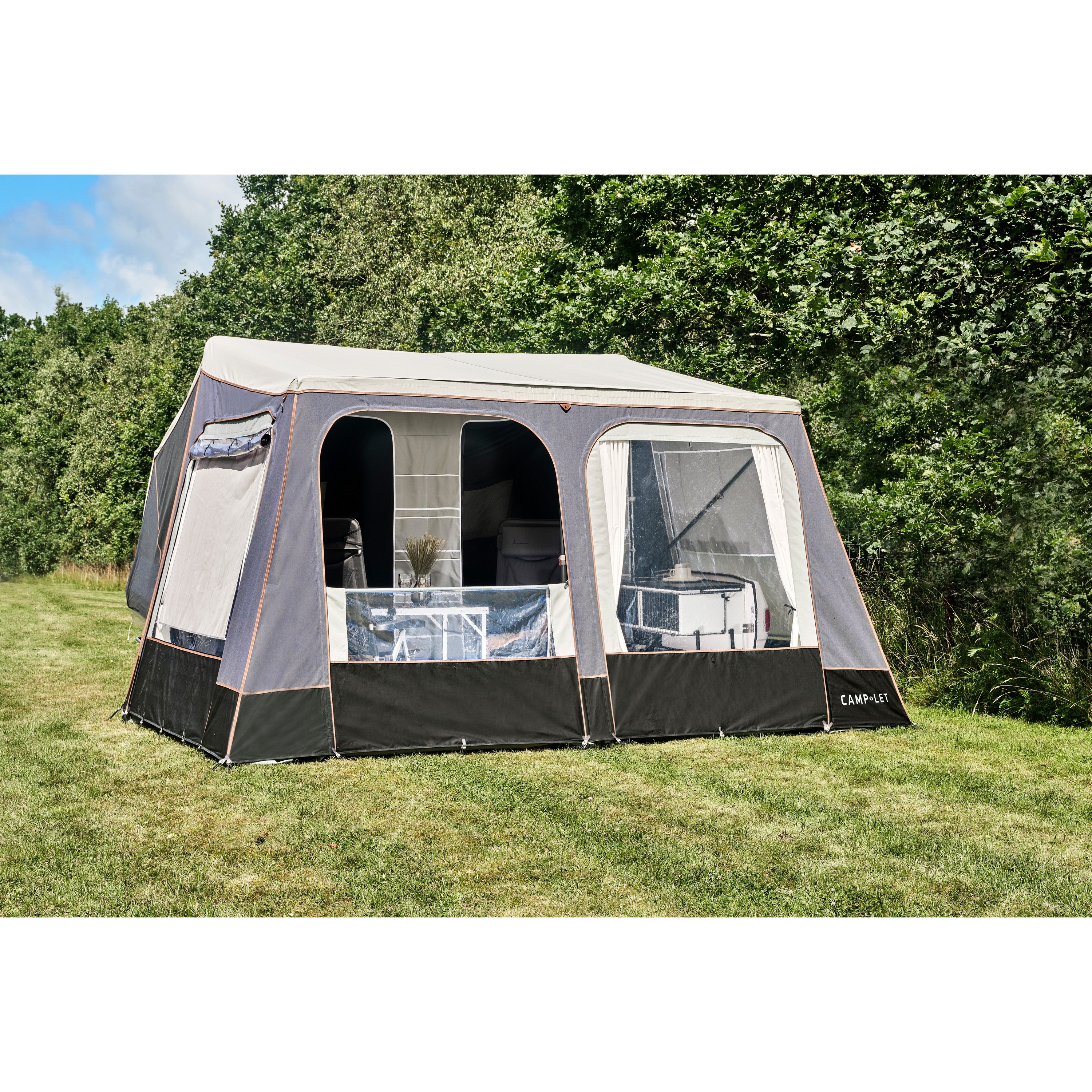  Camp-let North Geremd Vouwwagen 750 Kg Grey