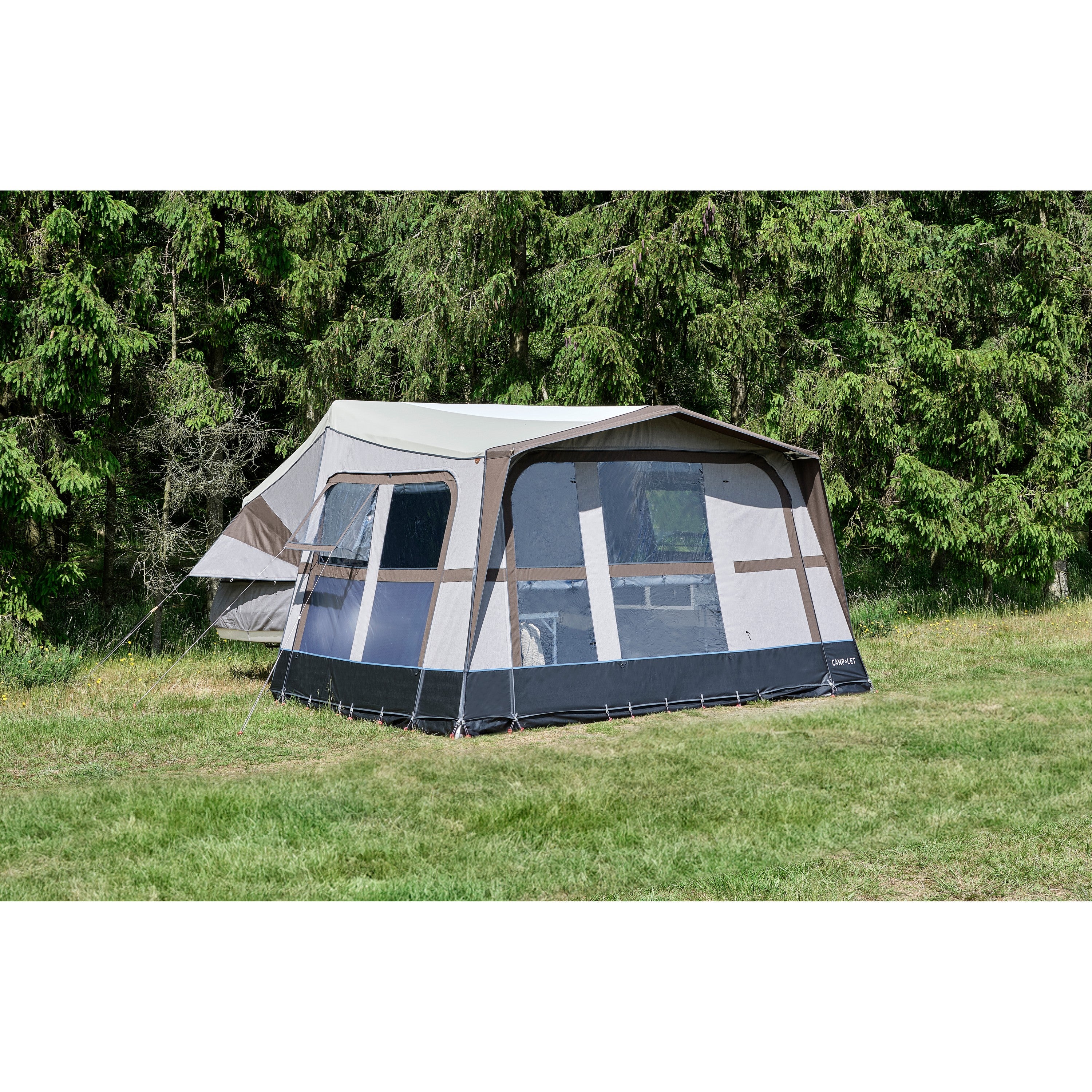  Camp-let Earth Geremd Vouwwagen 750 Kg Grey