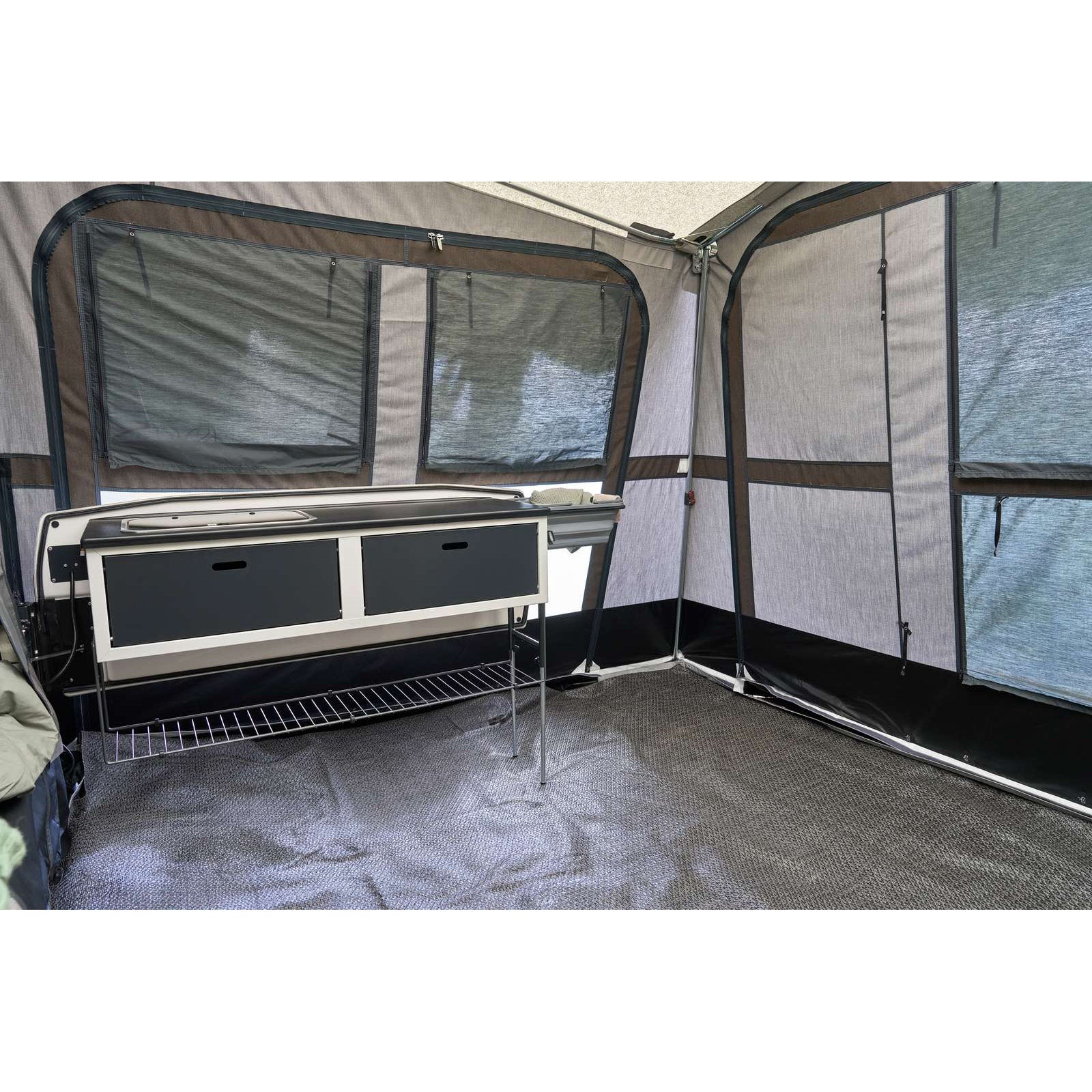  Camp-let Earth Geremd Vouwwagen 750 Kg Grey