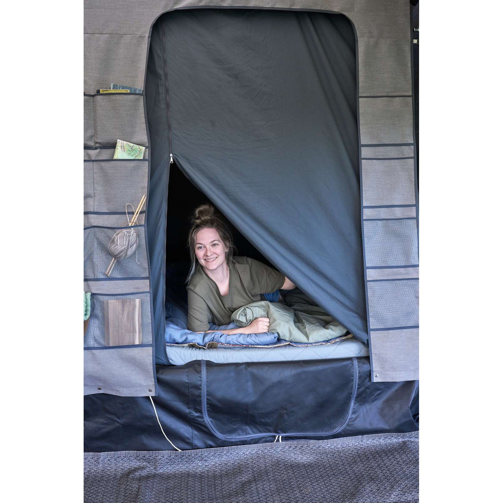  Camp-let Earth Geremd Vouwwagen 750 Kg Grey