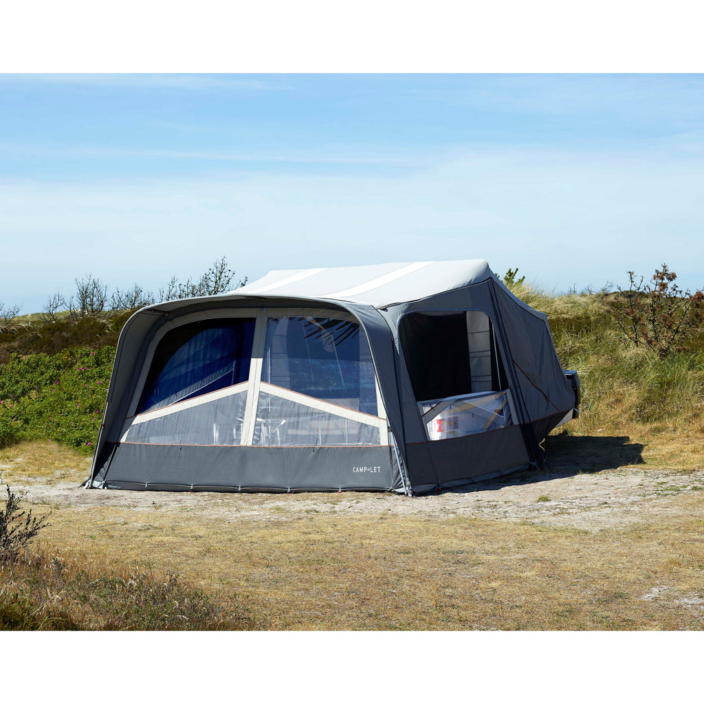  Camp-let Passion Geremd Vouwwagen 750 Kg Grey