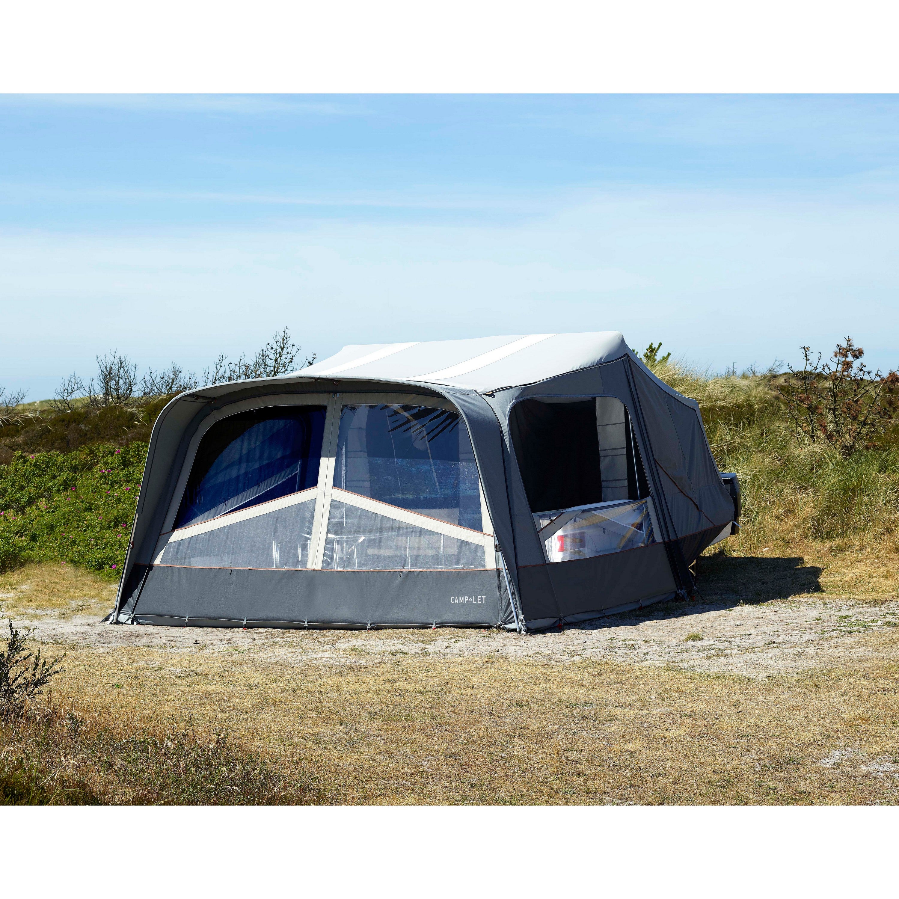  Camp-let Passion Geremd Vouwwagen 750 Kg Grey