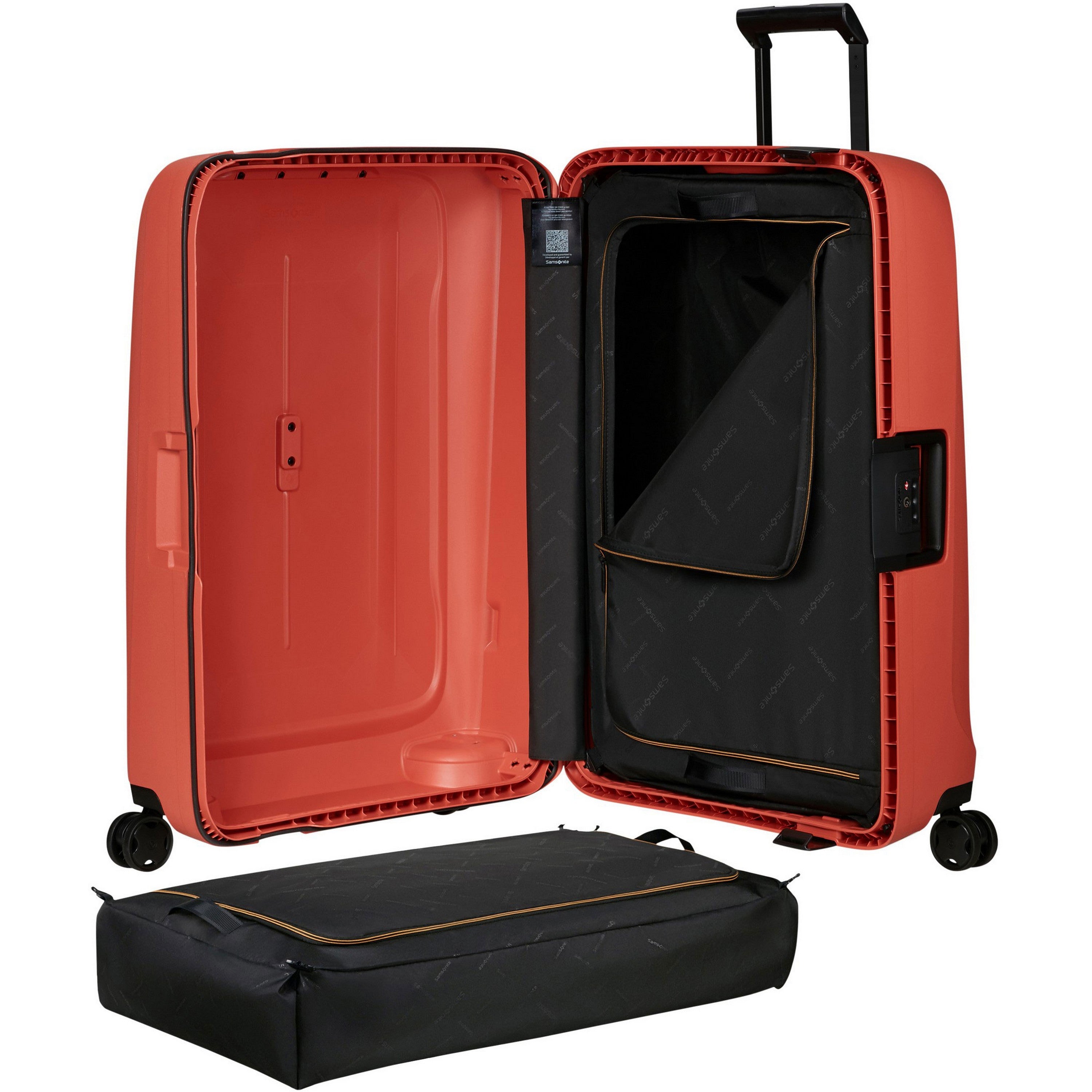  Samsonite Essens Spinner 75 Koffer Clay