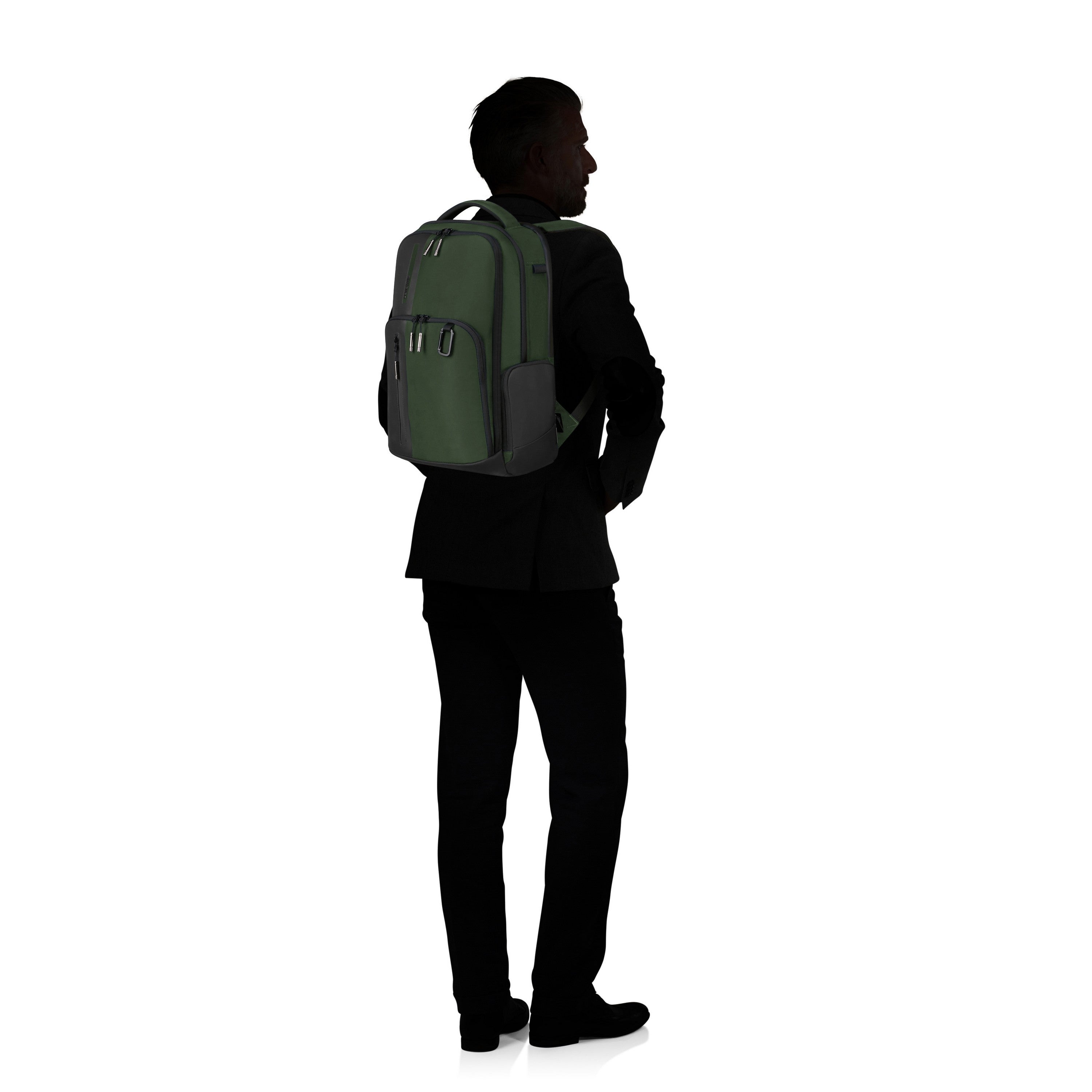  Samsonite Biz2go Daytrip 15,6 Inch Laptop Rugzak 22,5 Liter Earth Green