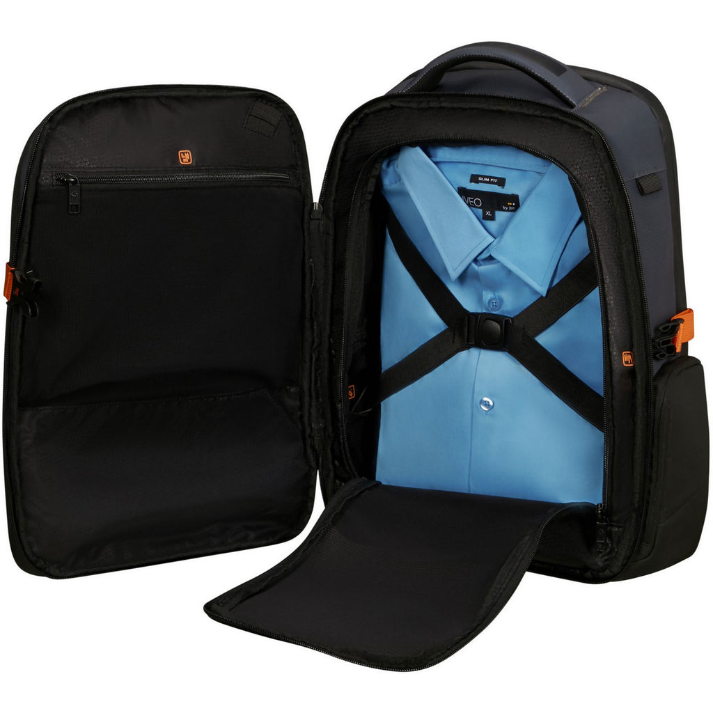  Samsonite Biz2go Daytrip 15,6 Inch Laptop Rugzak 22,5 Liter Graphite Apricot
