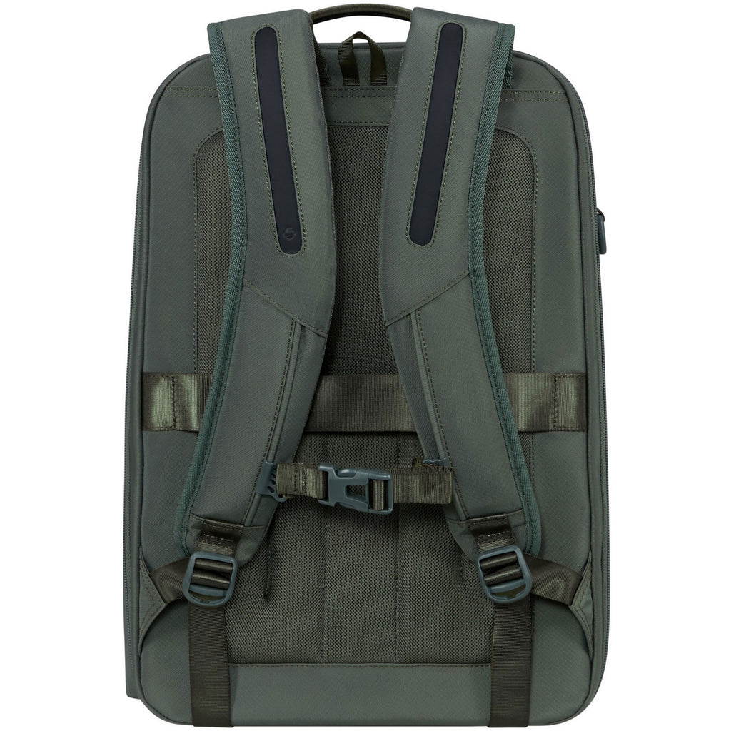 Samsonite Paralux 2-In-1 Travel 15,6 Inch Laptop Rugzak 26 Liter Olive