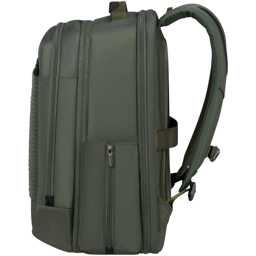  Samsonite Paralux 2-In-1 Travel 15,6 Inch Laptop Rugzak 26 Liter Olive