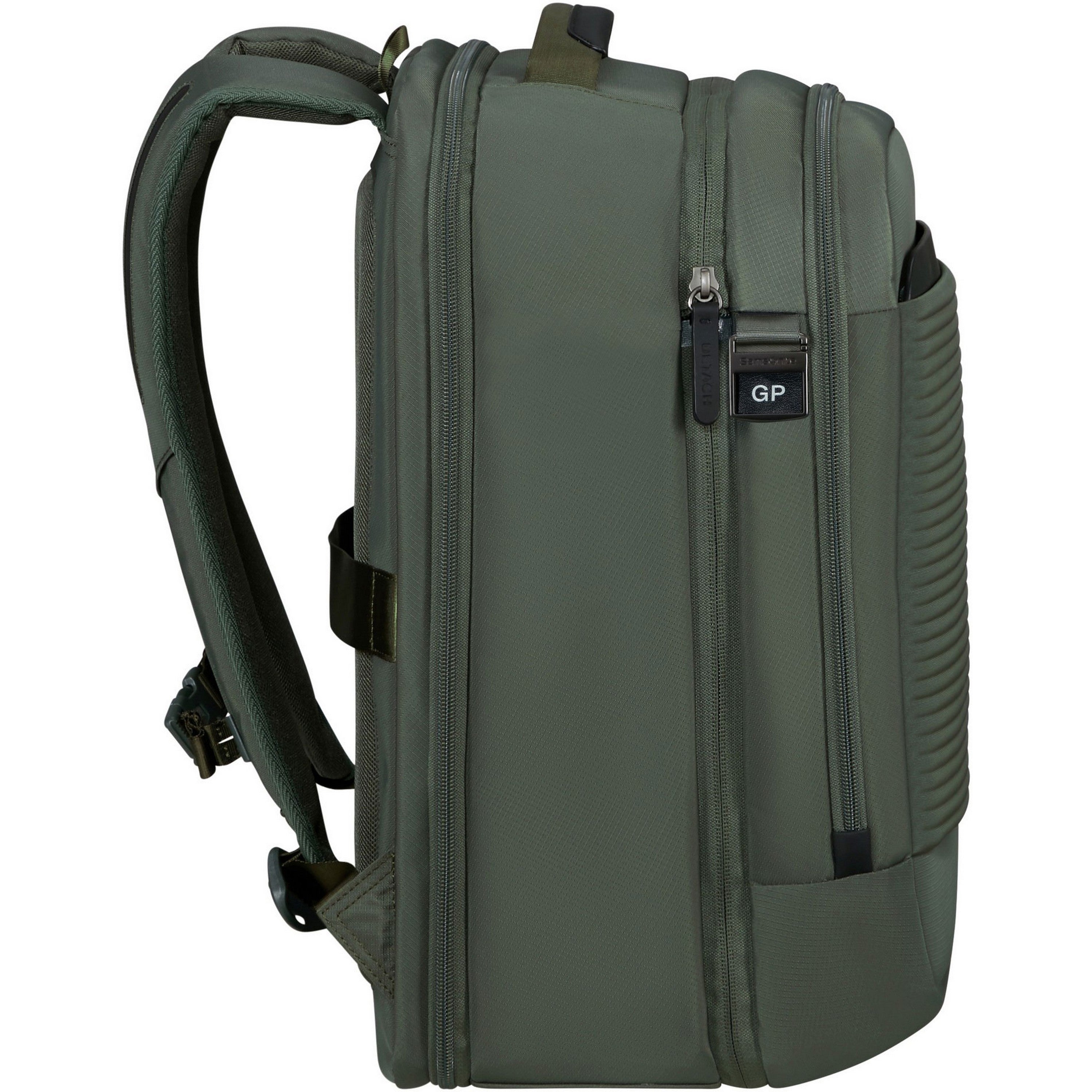  Samsonite Paralux 2-In-1 Travel 15,6 Inch Laptop Rugzak 26 Liter Olive