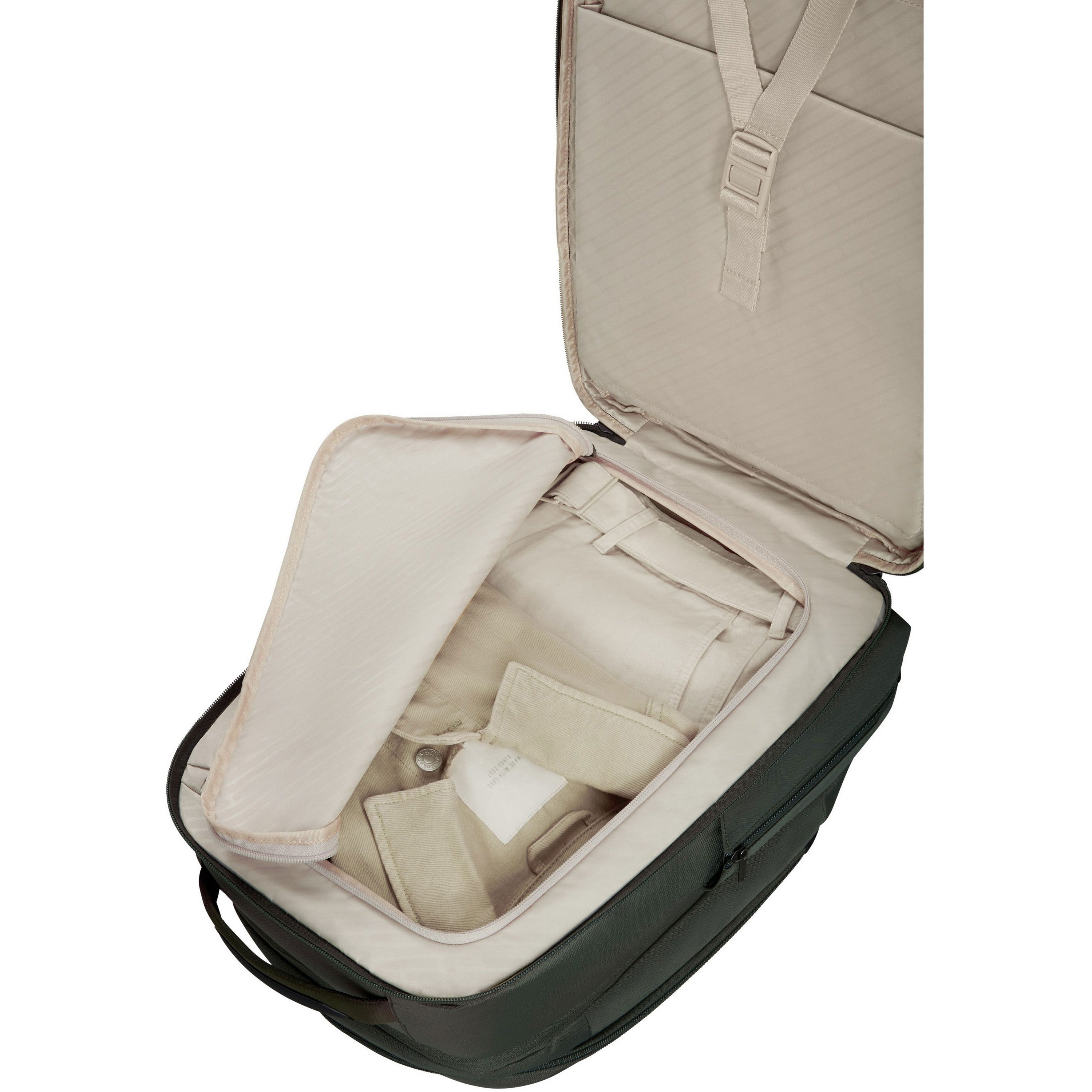  Samsonite Paralux 2-In-1 Travel 15,6 Inch Laptop Rugzak 26 Liter Olive