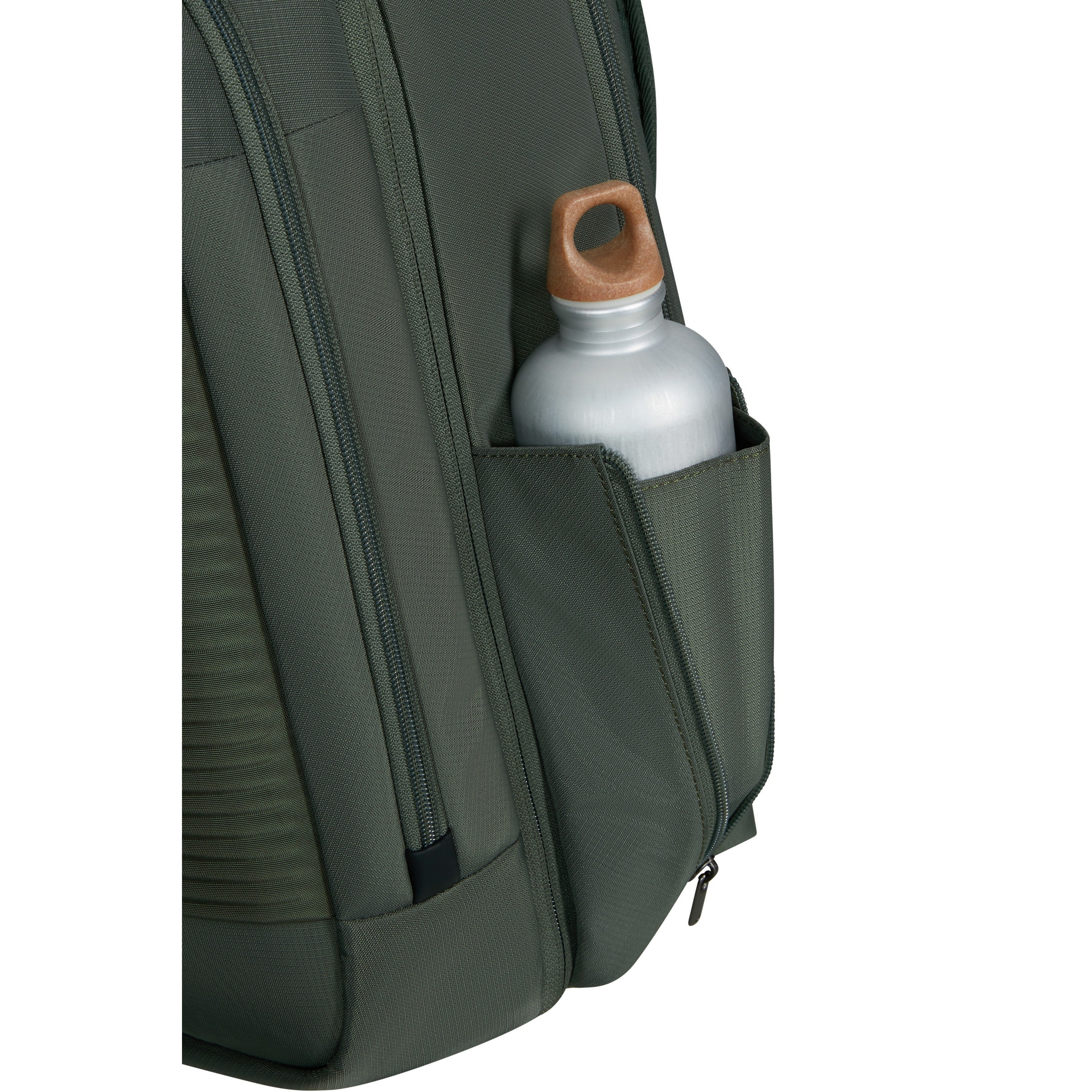  Samsonite Paralux 2-In-1 Travel 15,6 Inch Laptop Rugzak 26 Liter Olive