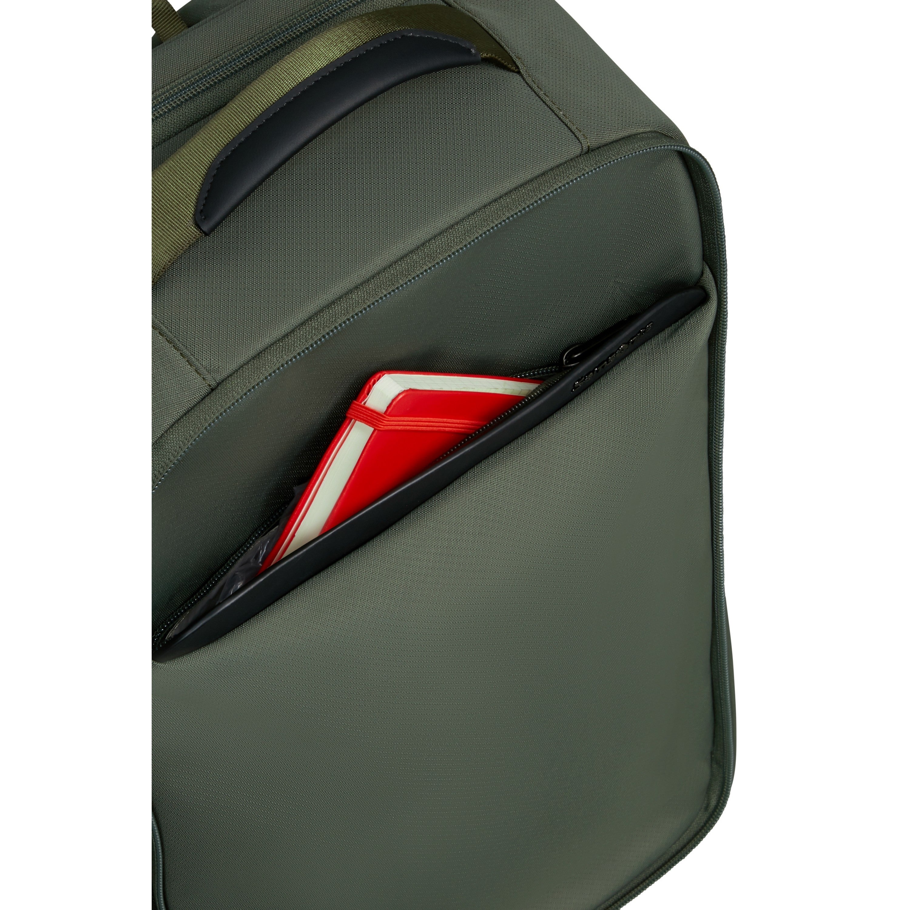 Samsonite Paralux 2-In-1 Travel 15,6 Inch Laptop Rugzak 26 Liter Olive