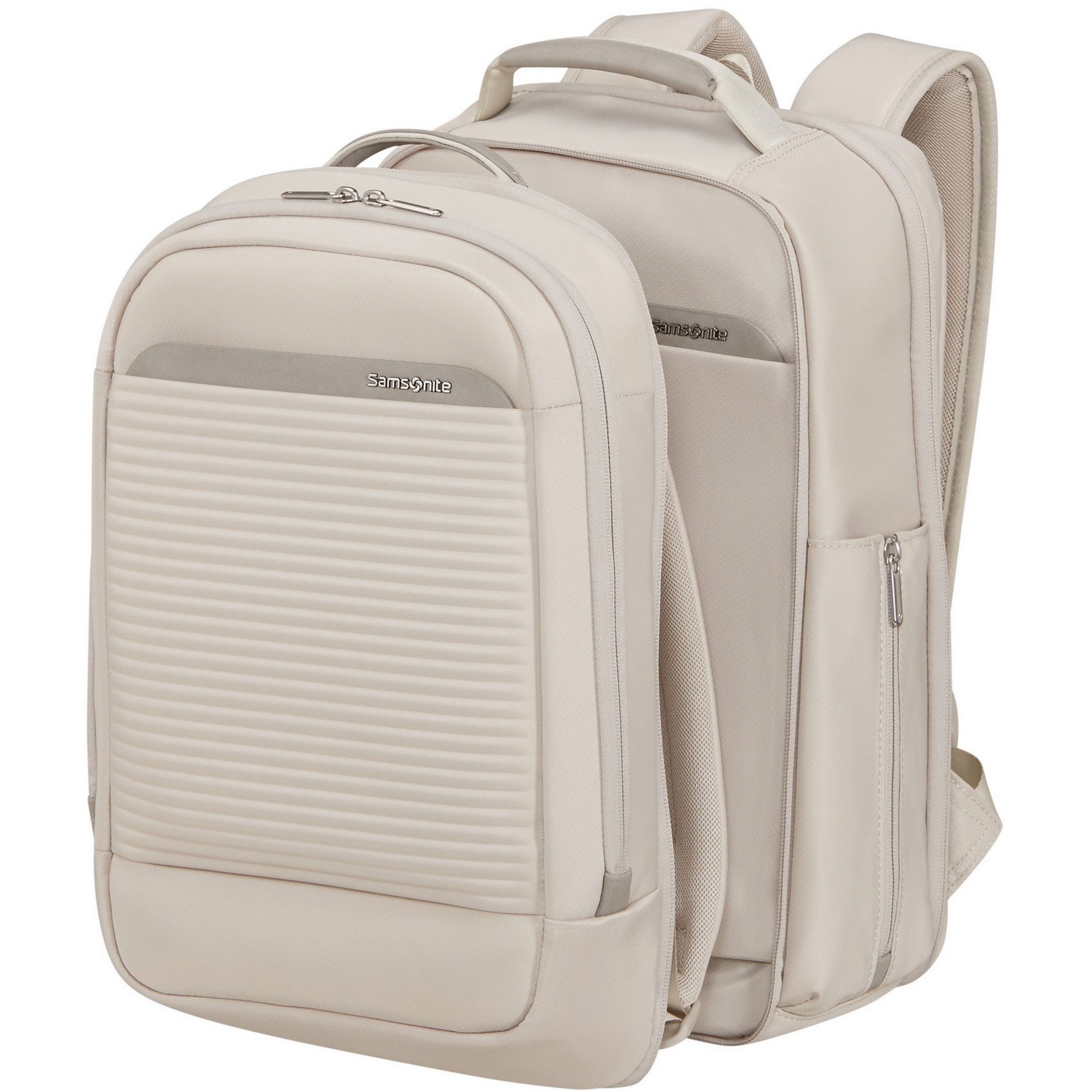  Samsonite Paralux 2-In-1 Travel 15,6 Inch Laptop Rugzak 26 Liter Stone Grey