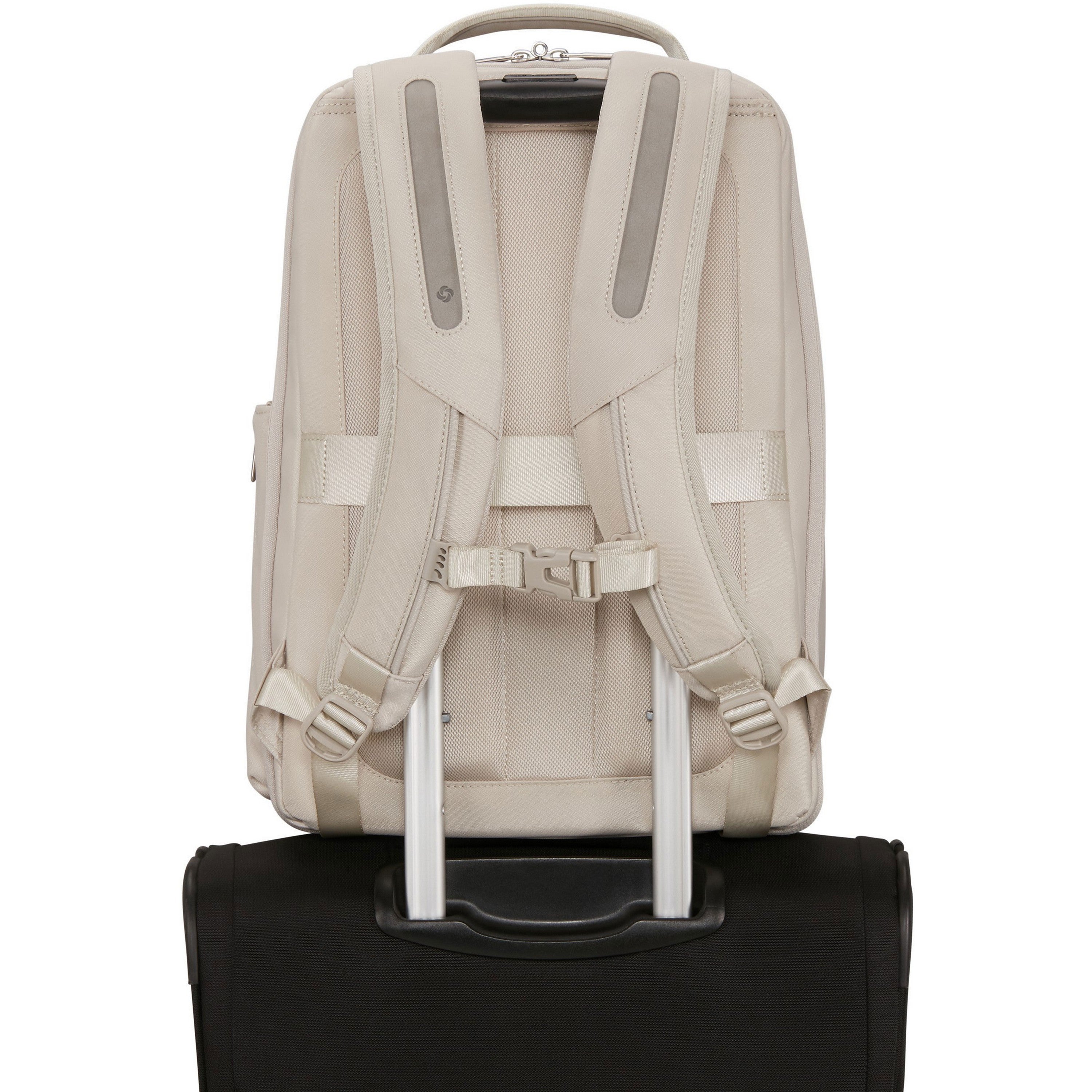  Samsonite Paralux 2-In-1 Travel 15,6 Inch Laptop Rugzak 26 Liter Stone Grey