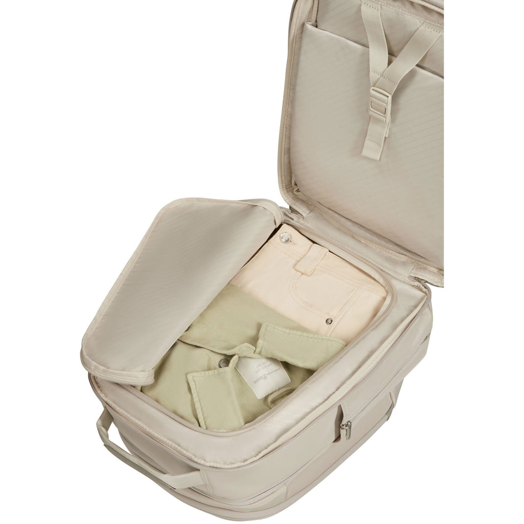  Samsonite Paralux 2-In-1 Travel 15,6 Inch Laptop Rugzak 26 Liter Stone Grey