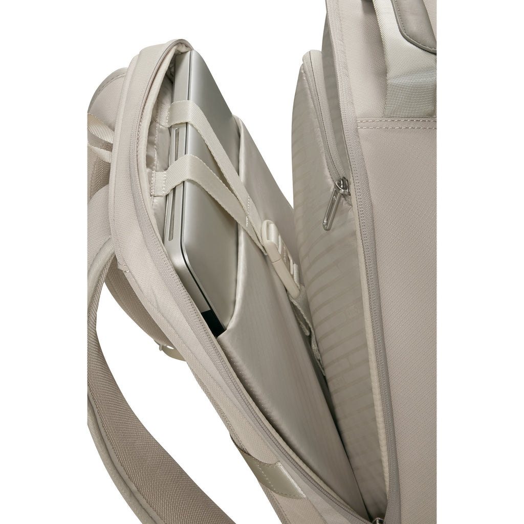  Samsonite Paralux 2-In-1 Travel 15,6 Inch Laptop Rugzak 26 Liter Stone Grey