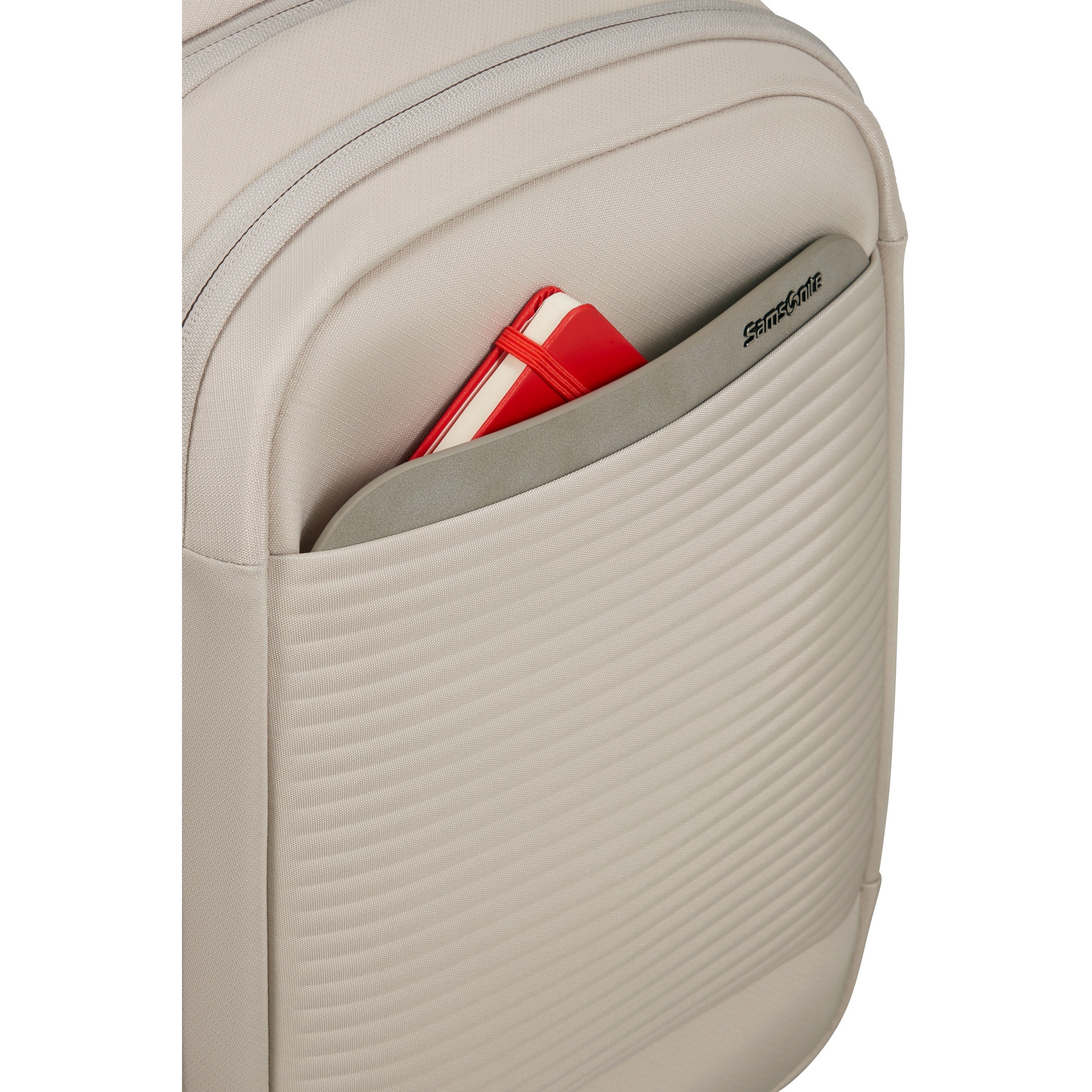  Samsonite Paralux 2-In-1 Travel 15,6 Inch Laptop Rugzak 26 Liter Stone Grey