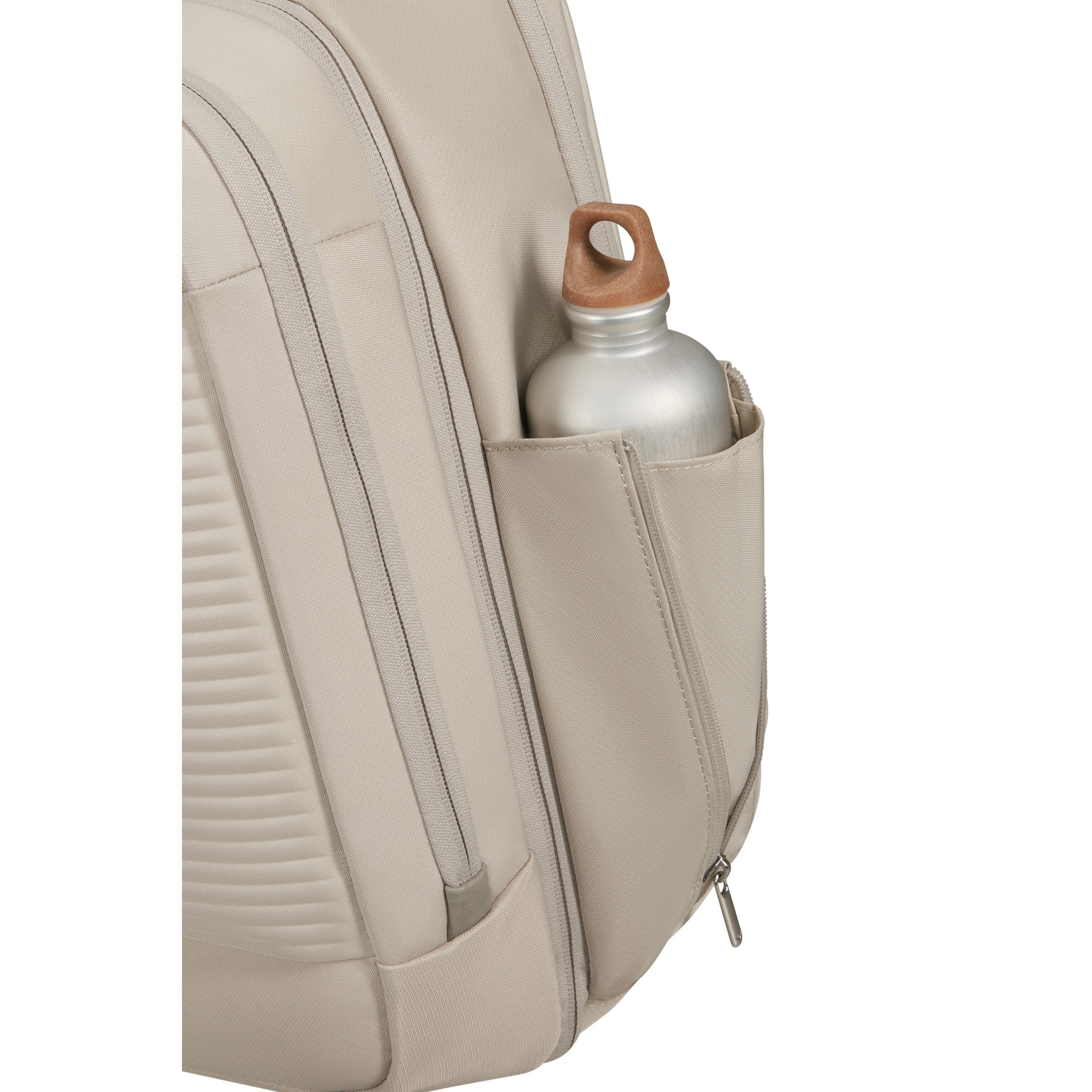  Samsonite Paralux 2-In-1 Travel 15,6 Inch Laptop Rugzak 26 Liter Stone Grey