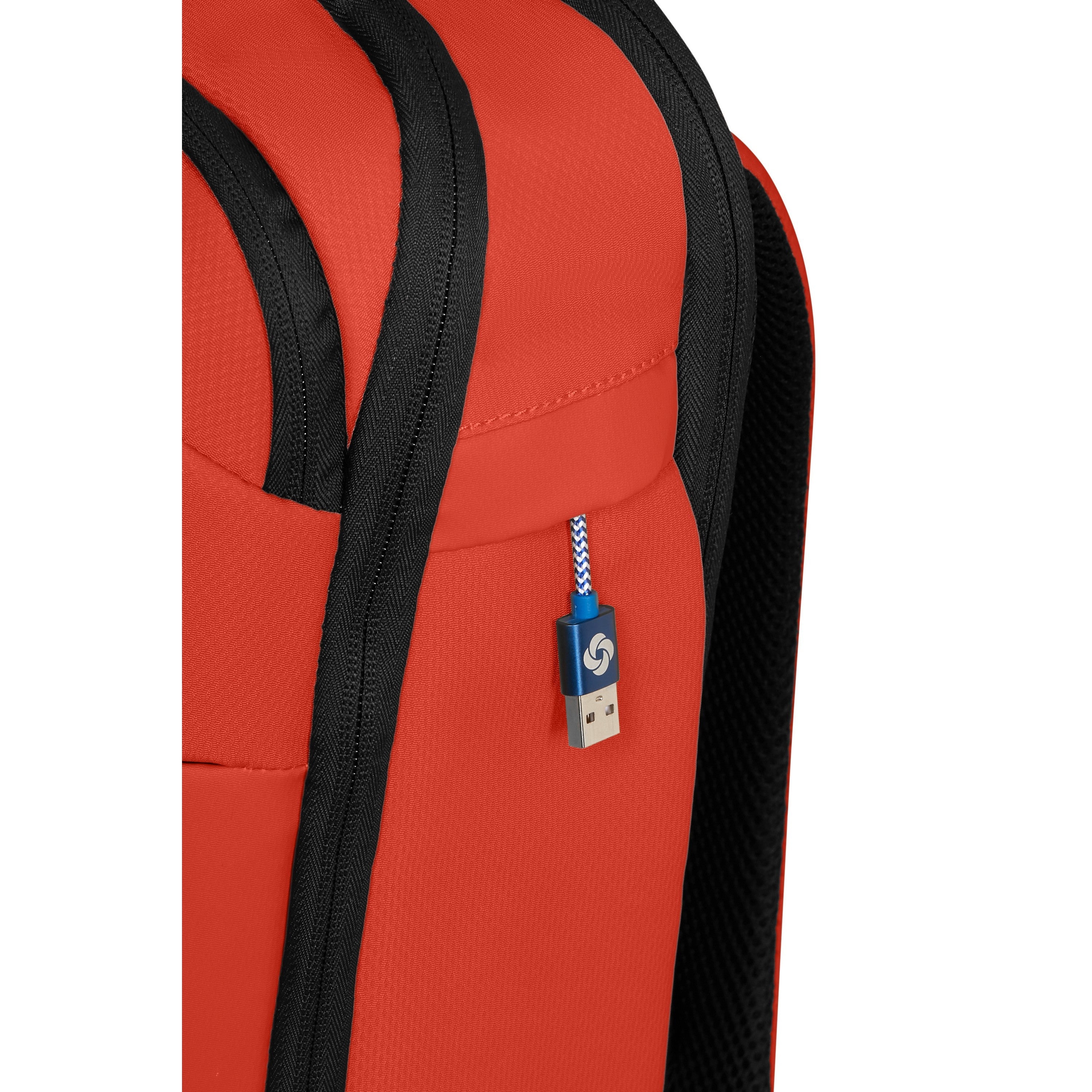  Samsonite Moderny 15,6 Inch Laptop Rugzak 22,5 Liter Terracotta Red