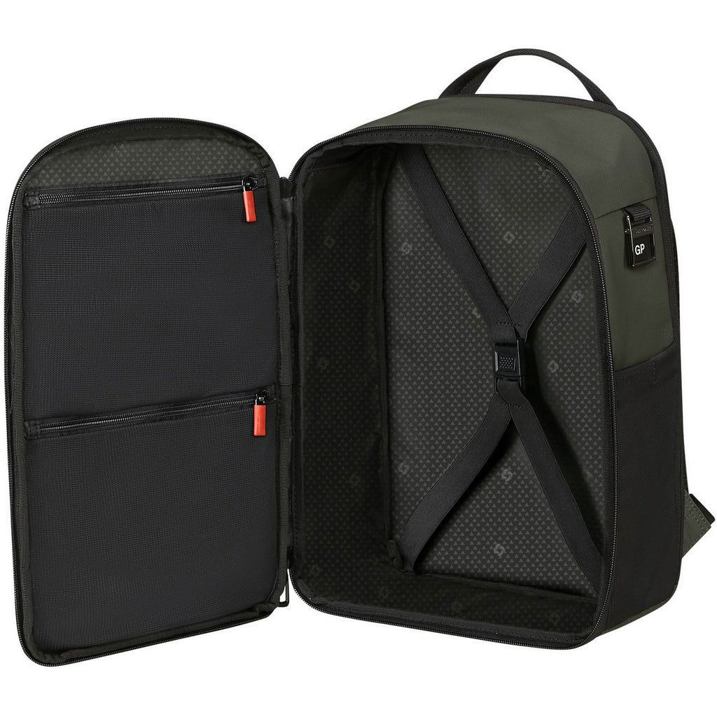  Samsonite Moderny Underseat 14,1 Inch Laptop Rugzak 20 Liter Green