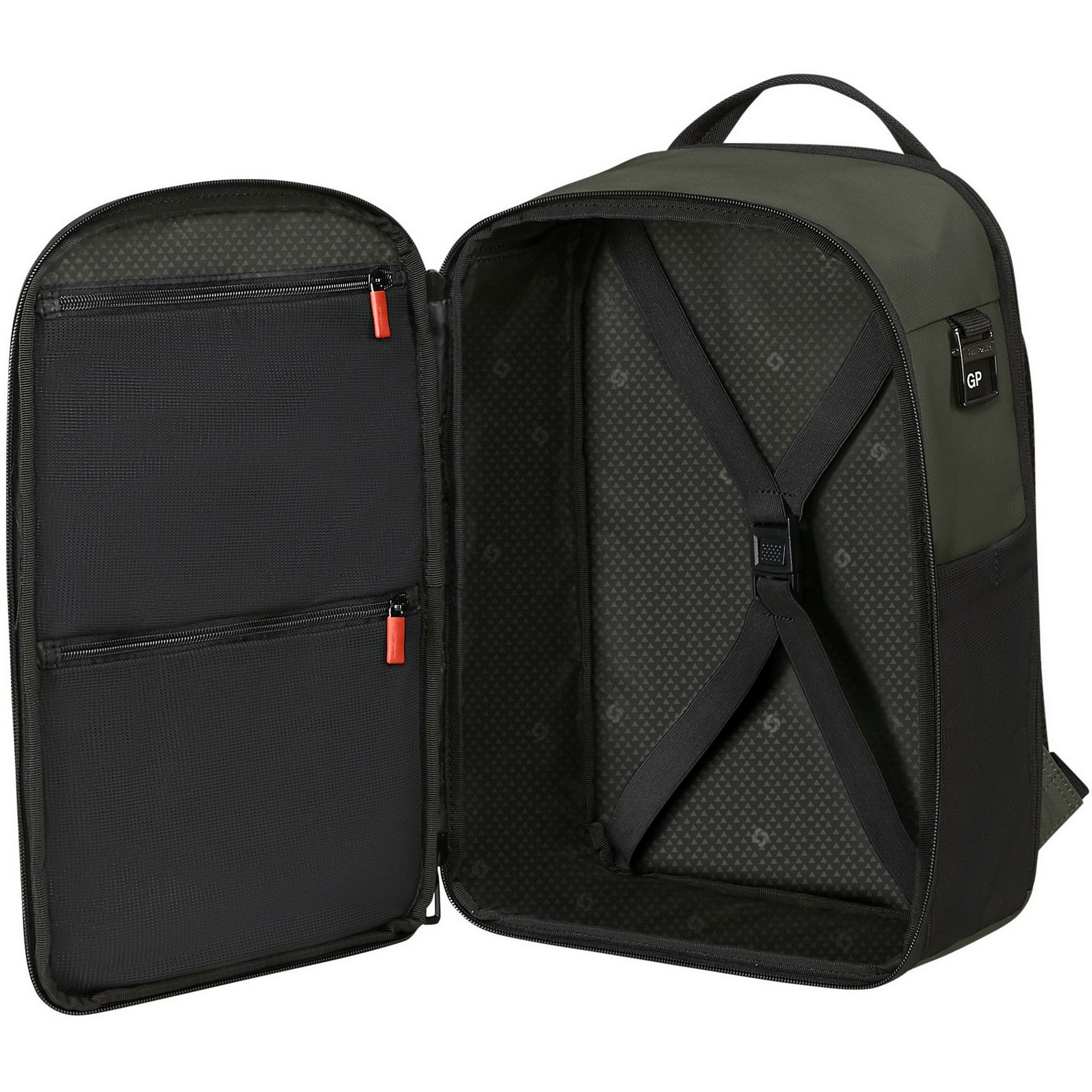  Samsonite Moderny Underseat 14,1 Inch Laptop Rugzak 20 Liter Green
