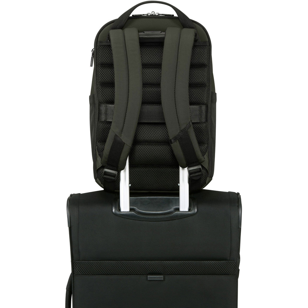  Samsonite Moderny Underseat 14,1 Inch Laptop Rugzak 20 Liter Green