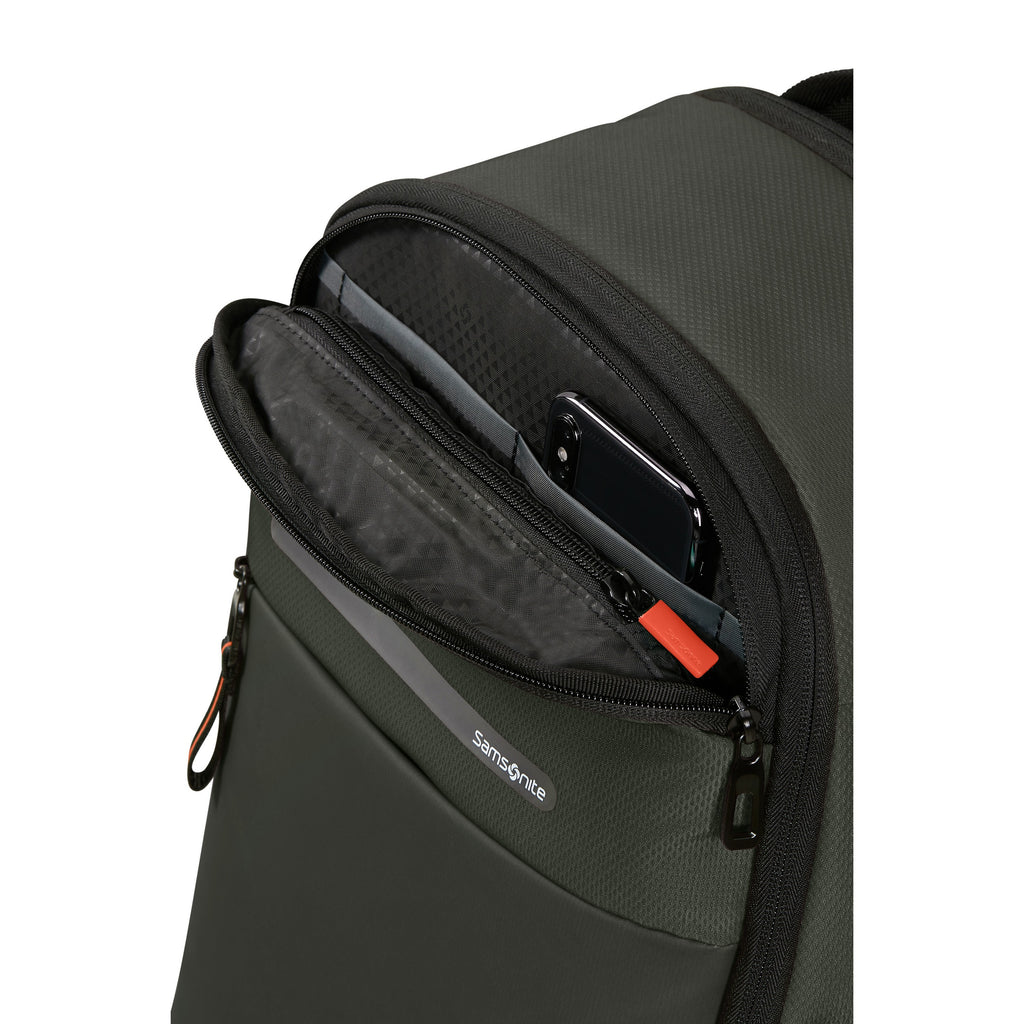  Samsonite Moderny Underseat 14,1 Inch Laptop Rugzak 20 Liter Green