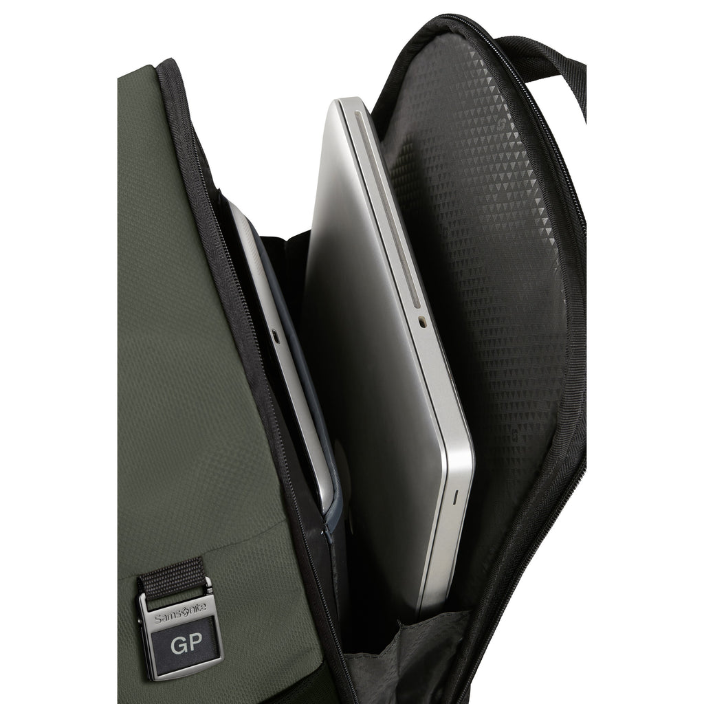  Samsonite Moderny Underseat 14,1 Inch Laptop Rugzak 20 Liter Green