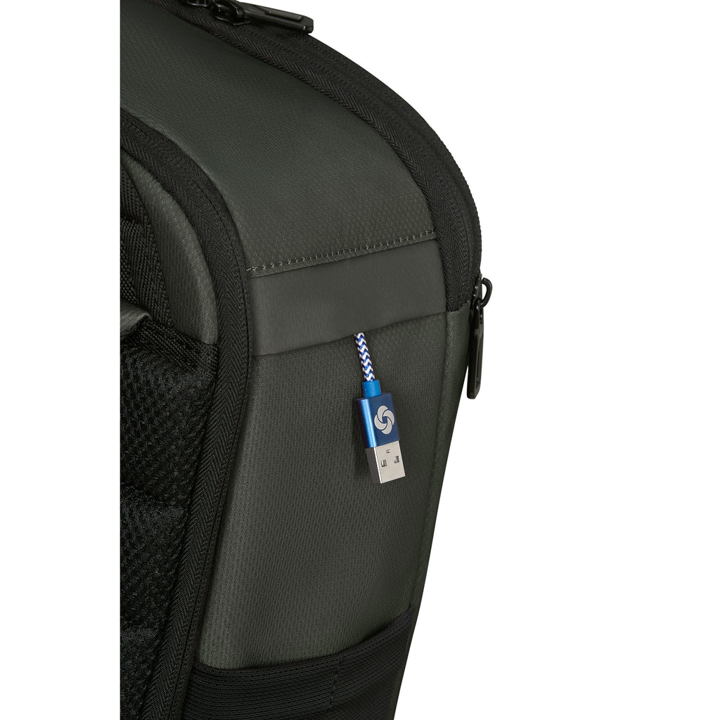  Samsonite Moderny Underseat 14,1 Inch Laptop Rugzak 20 Liter Green
