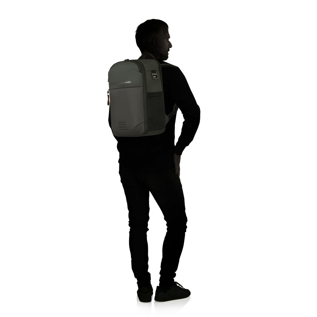  Samsonite Moderny Underseat 14,1 Inch Laptop Rugzak 20 Liter Green
