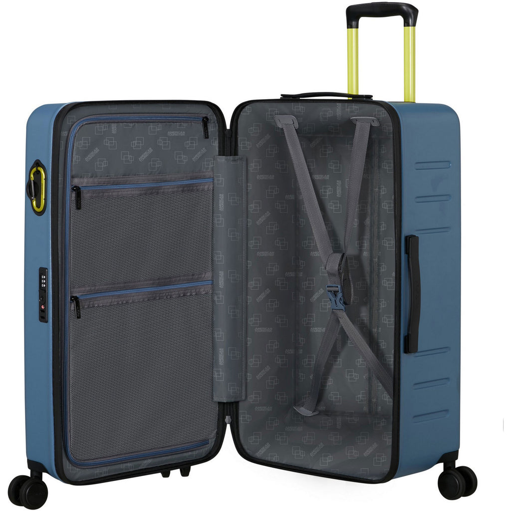  American Tourister TrailOn Trunk 73 Koffer Coronet Blue