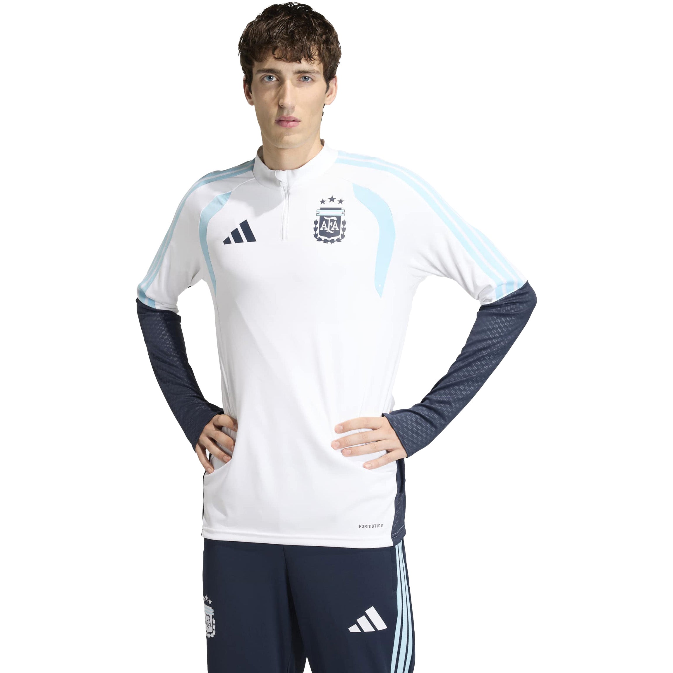  Adidas Argentinië 26 Tiro Trainingsshirt Heren White