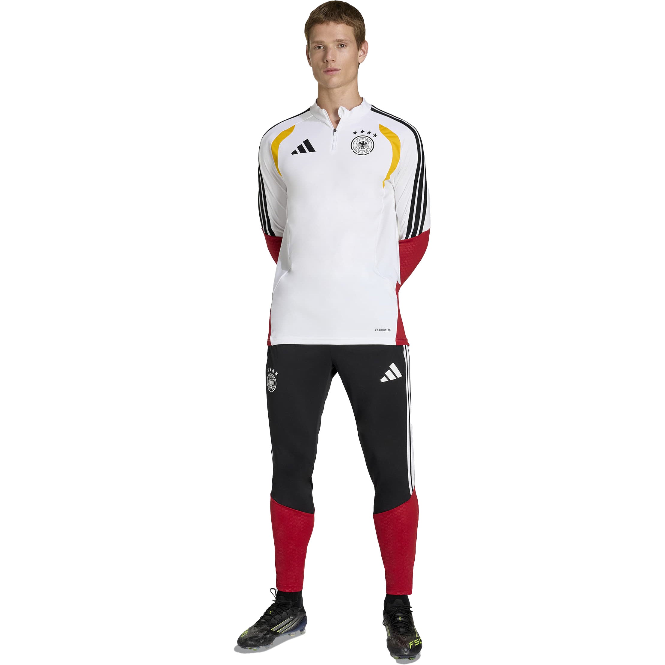 Adidas Adidas Duitsland 26 Tiro Trainingsshirt Heren White