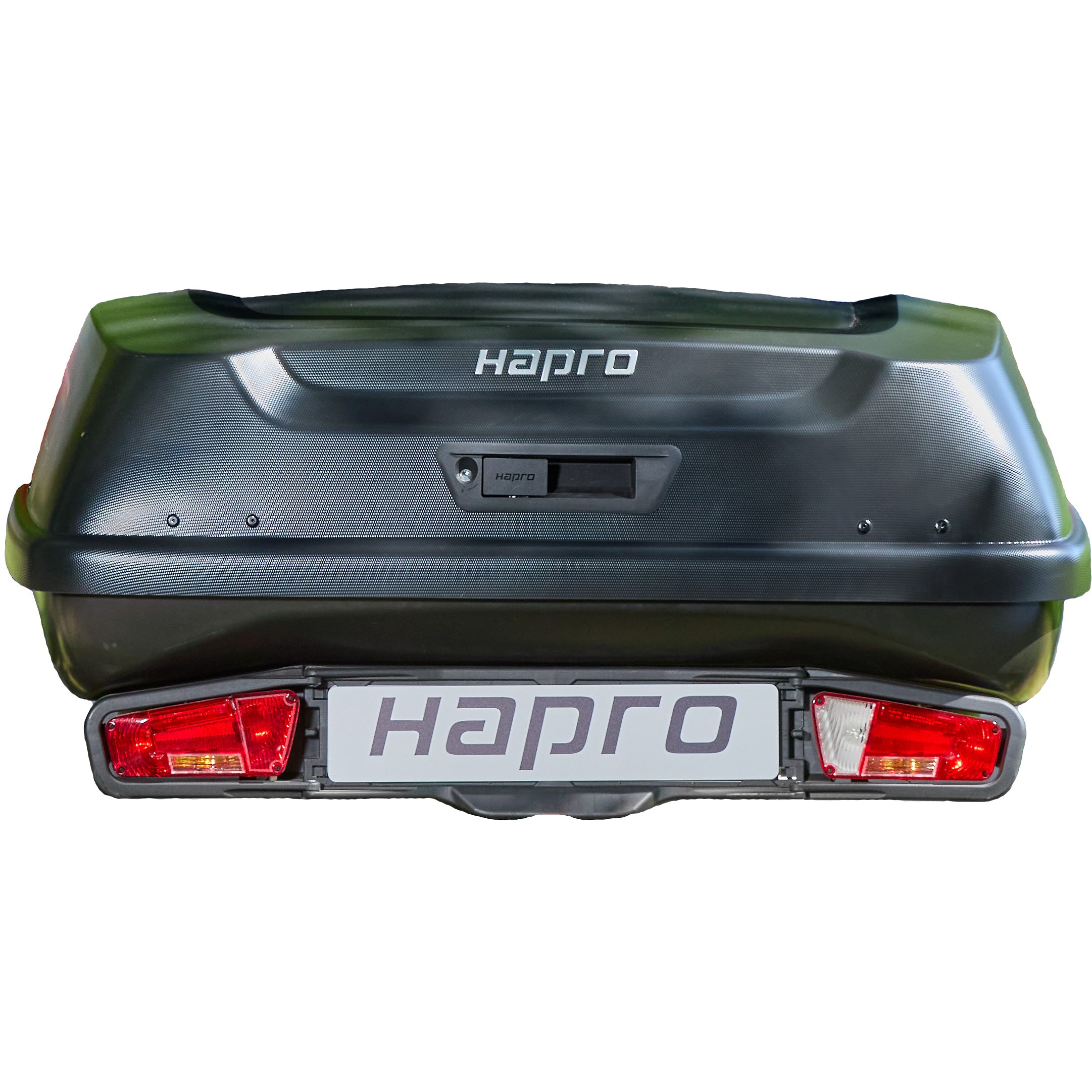  Hapro Boxer 420 L Bagagebox Hexagon Black Inclusief Platform