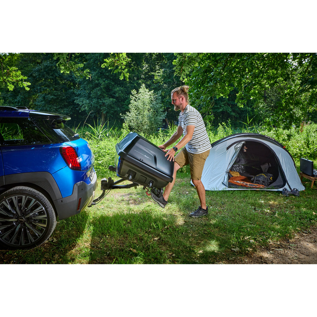  Hapro Boxer 420 L Bagagebox Hexagon Black Inclusief Platform