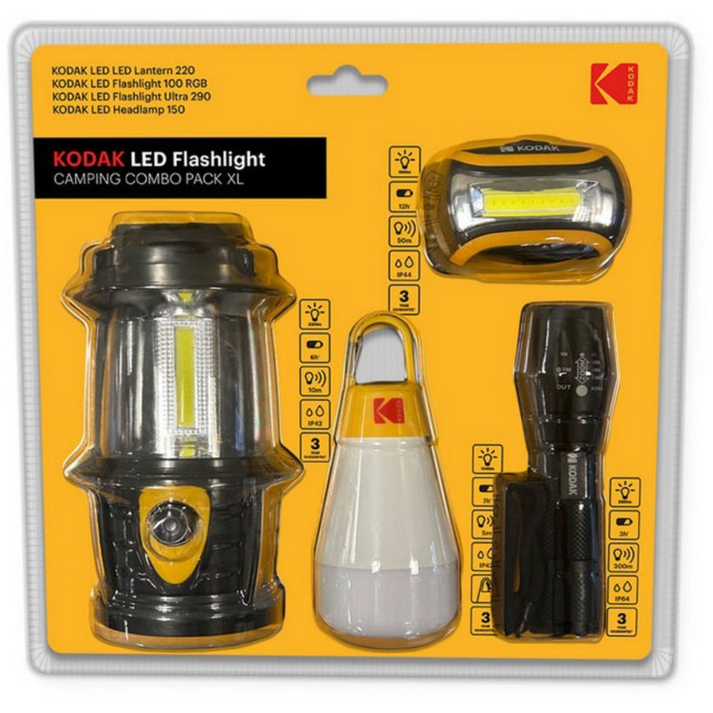  Kodak Camping Combo Pack XL Zaklamp Set