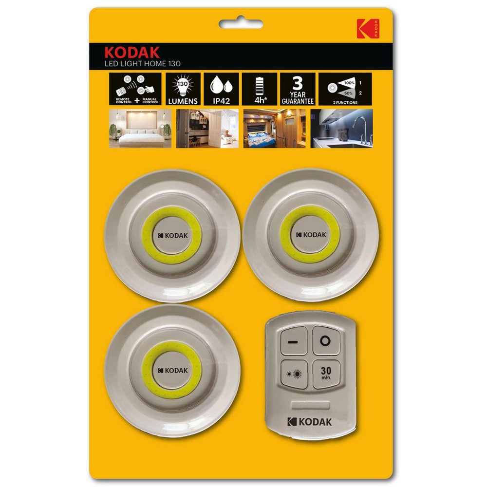  Kodak Light Home 130 LED Lampen Set Van 3 Stuks