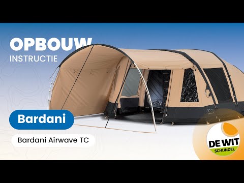  Bardani AirWave 300 Deluxe TC Opblaasbare Tent Beige